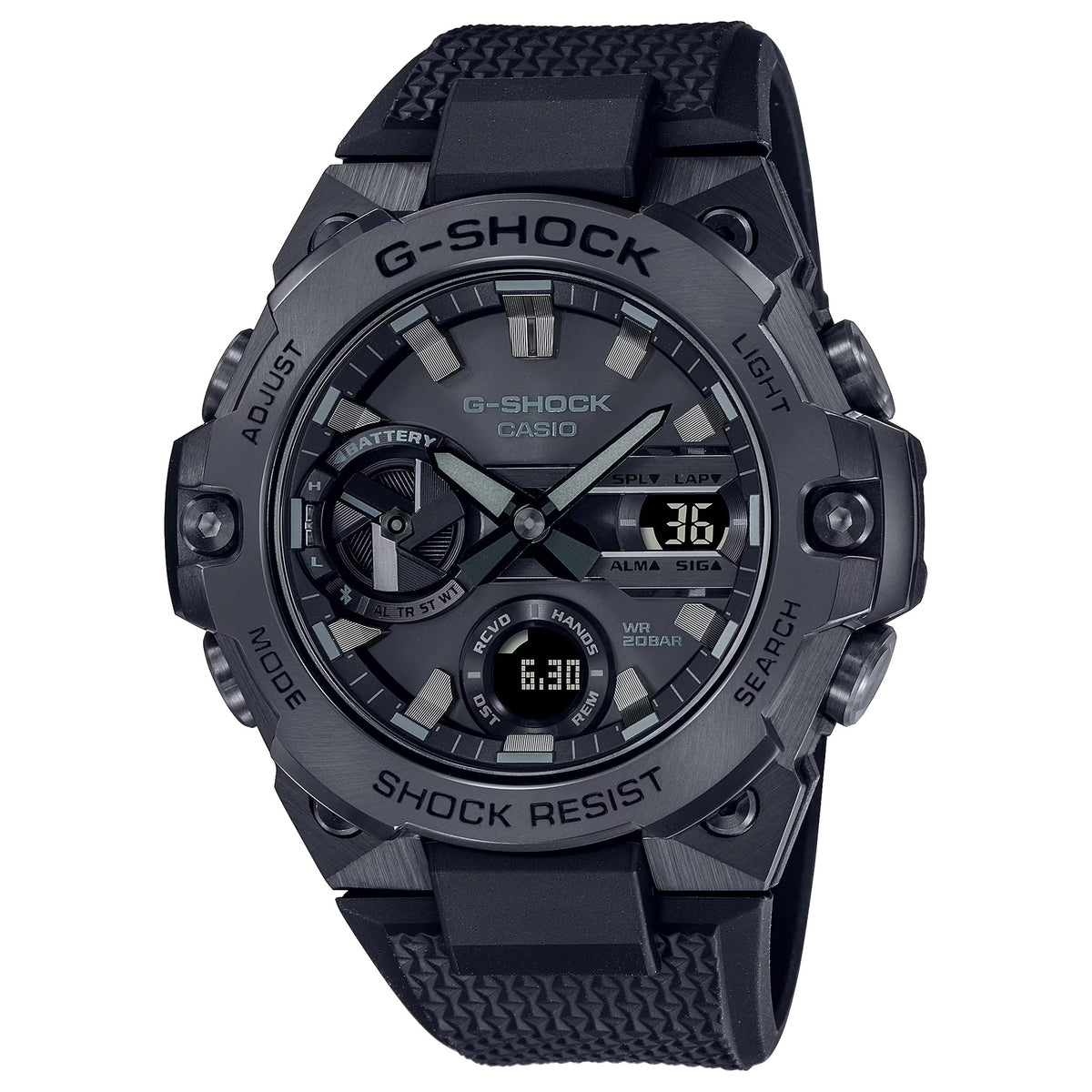 Casio G-Shock GST-B400BB-1A Herrenuhr Grau Schwarz