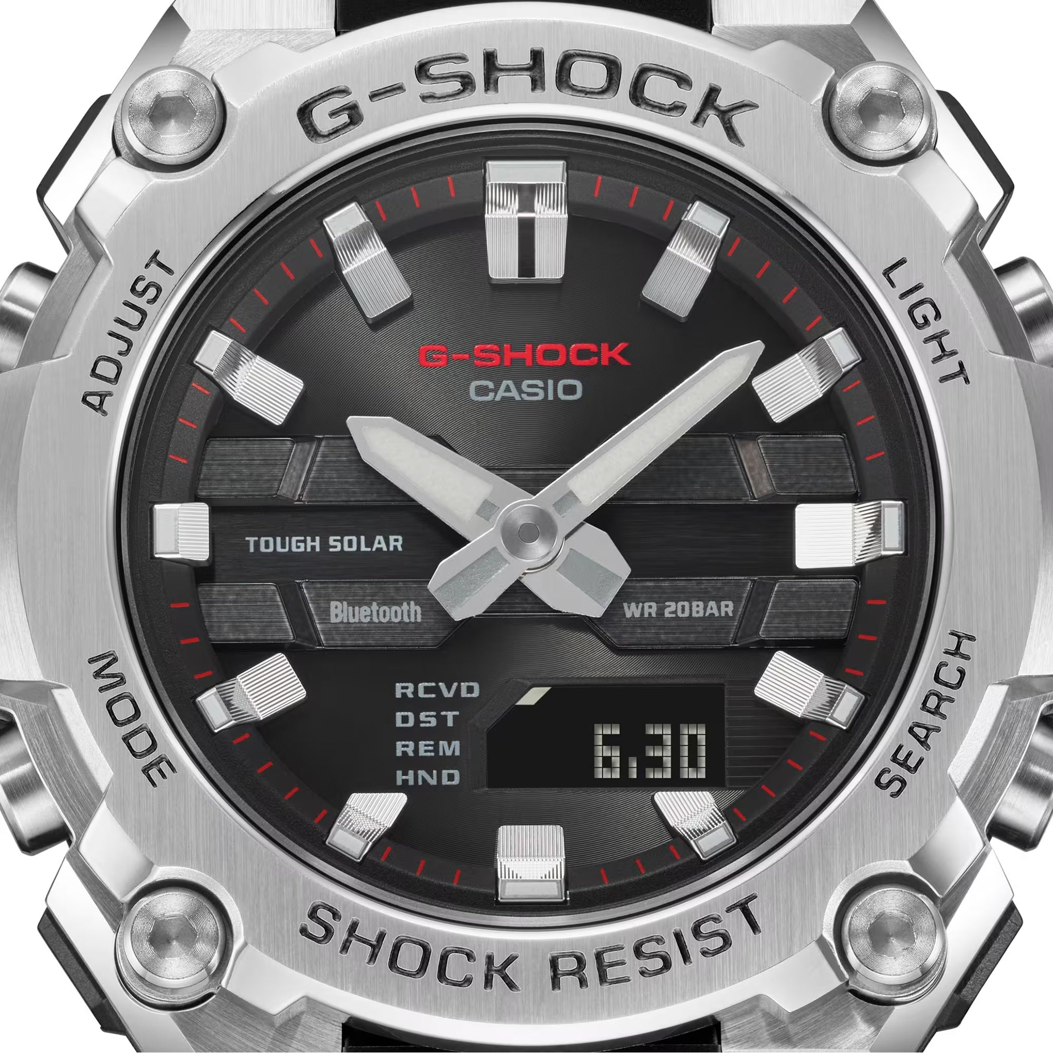 Montre Casio G-Shock GST-B600-1A Homme Argenté Noir