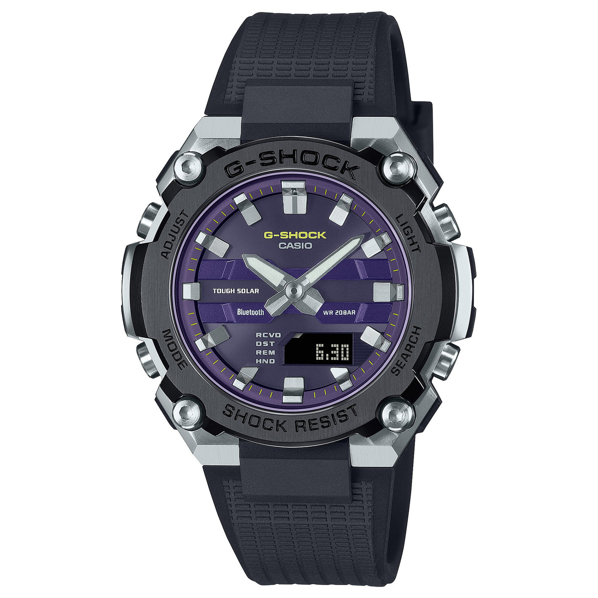 Montre Casio G-Shock GST-B600A-1A6 Homme Noir Violet