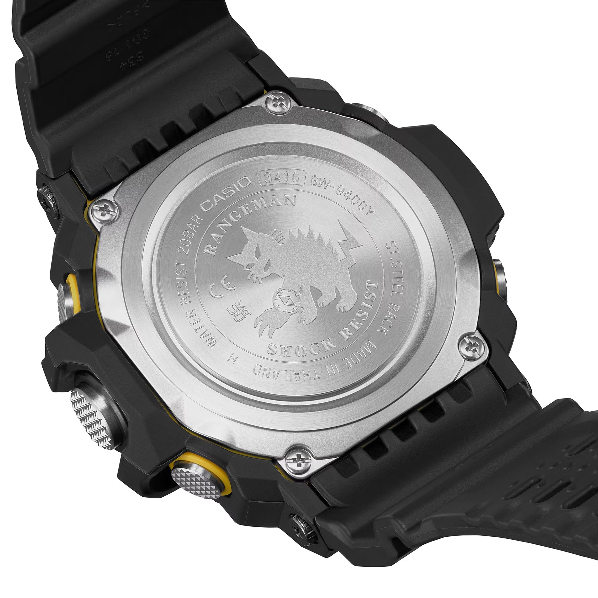 Casio G-Shock GW-9400Y-1 Herrenuhr Schwarz Gelb