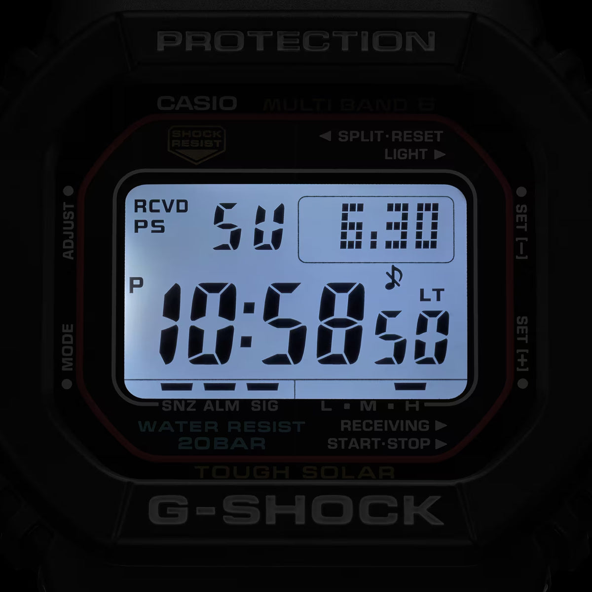 Casio G-Shock Origin GW-M5610U-1 Solaruhr mit Funkempfang