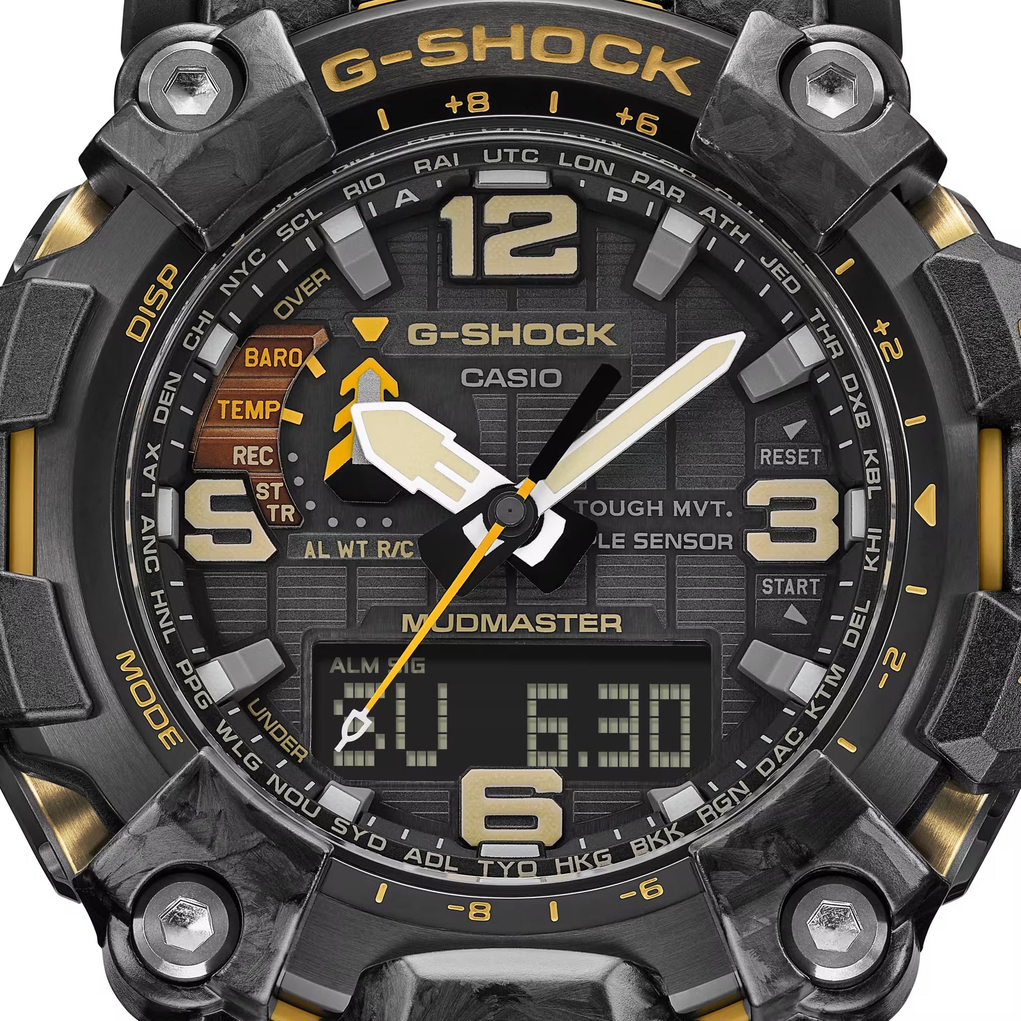 Casio G-Shock GWG-2000-1A5 Herrenuhr Schwarz Beige