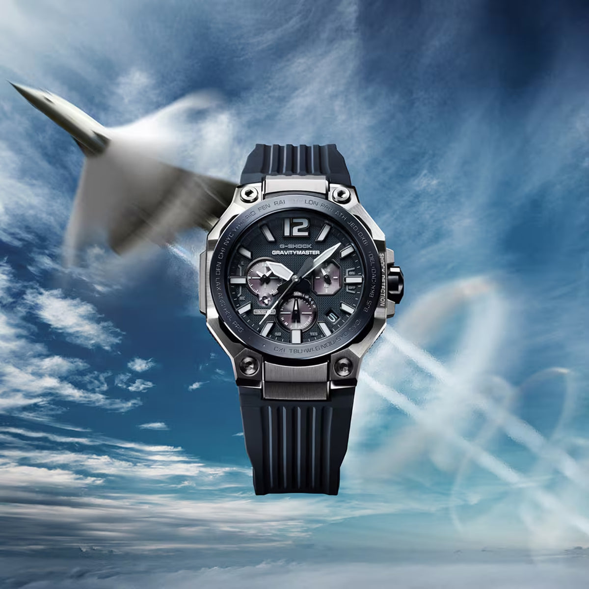 Casio G-Shock Gravitymaster GWR-B3000A-2A Solar Radio-Controlled Watch Blue