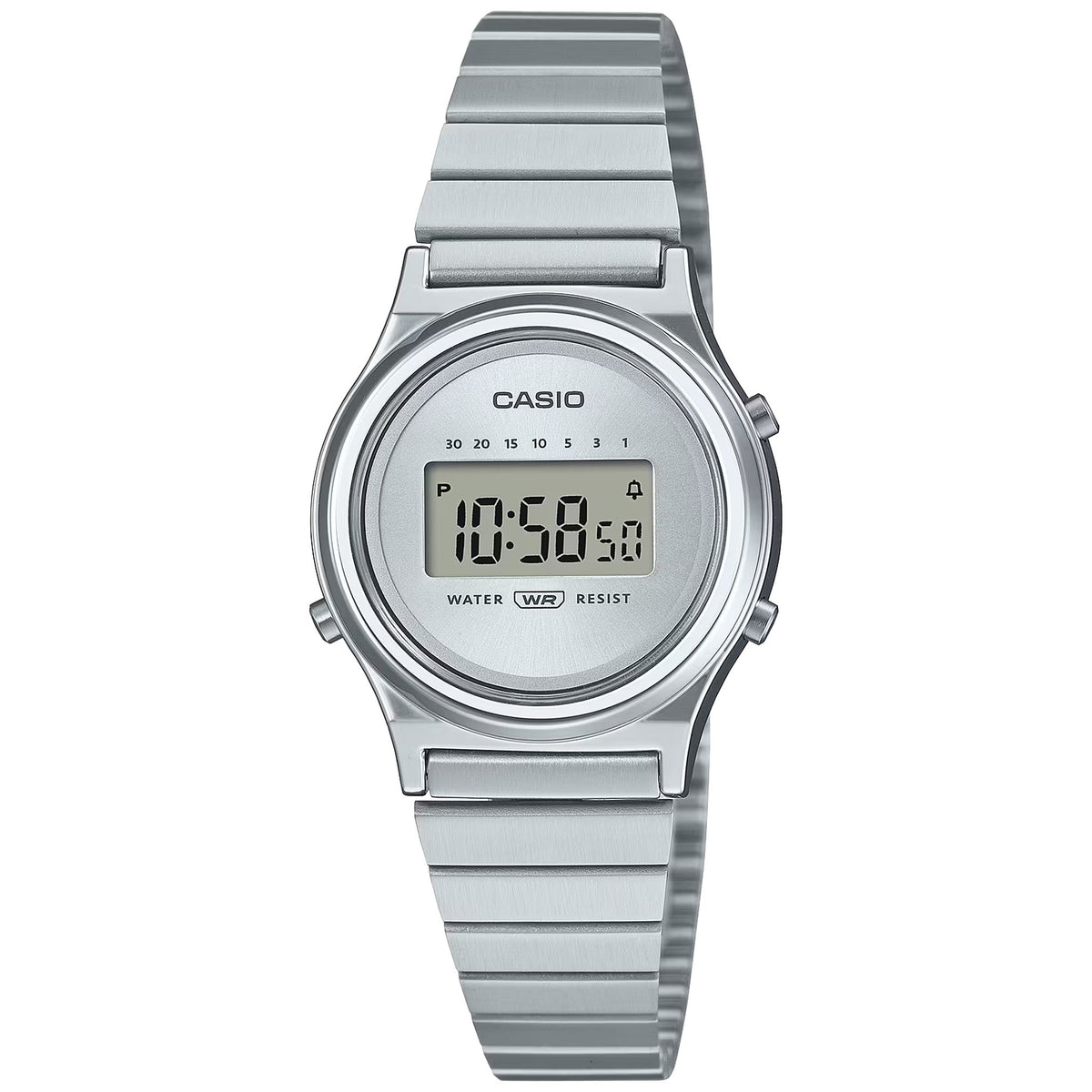 Casio Vintage LA700WE-7A Silver Digital Watch