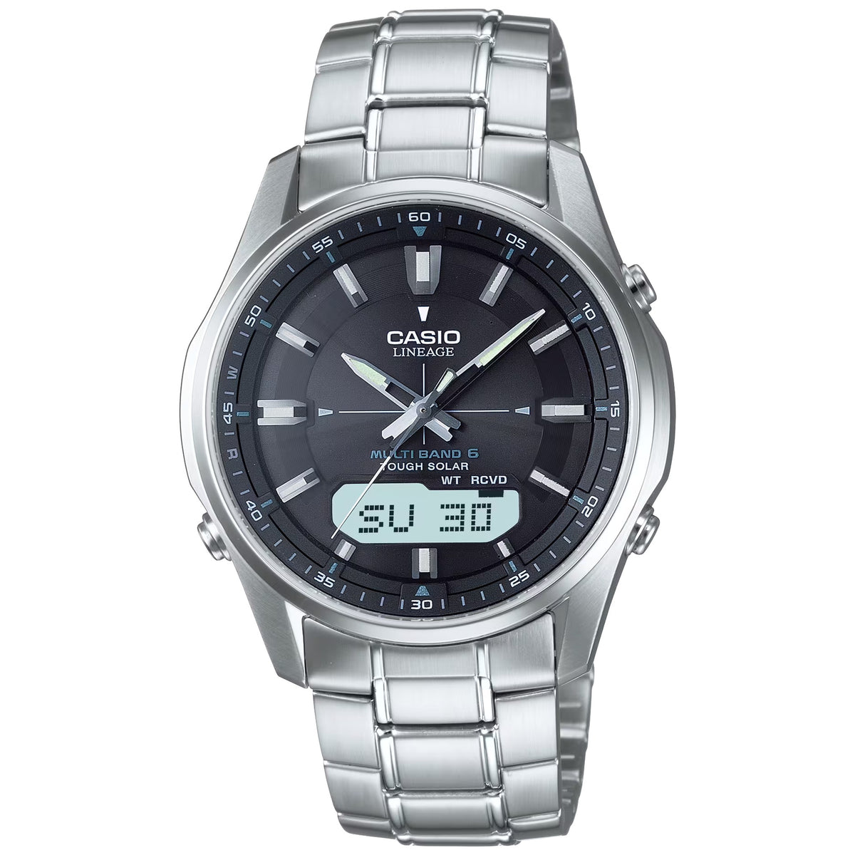 Casio Lineage Wave Ceptor LCW-M100DSE-1A Funkuhr mit Solarbetrieb