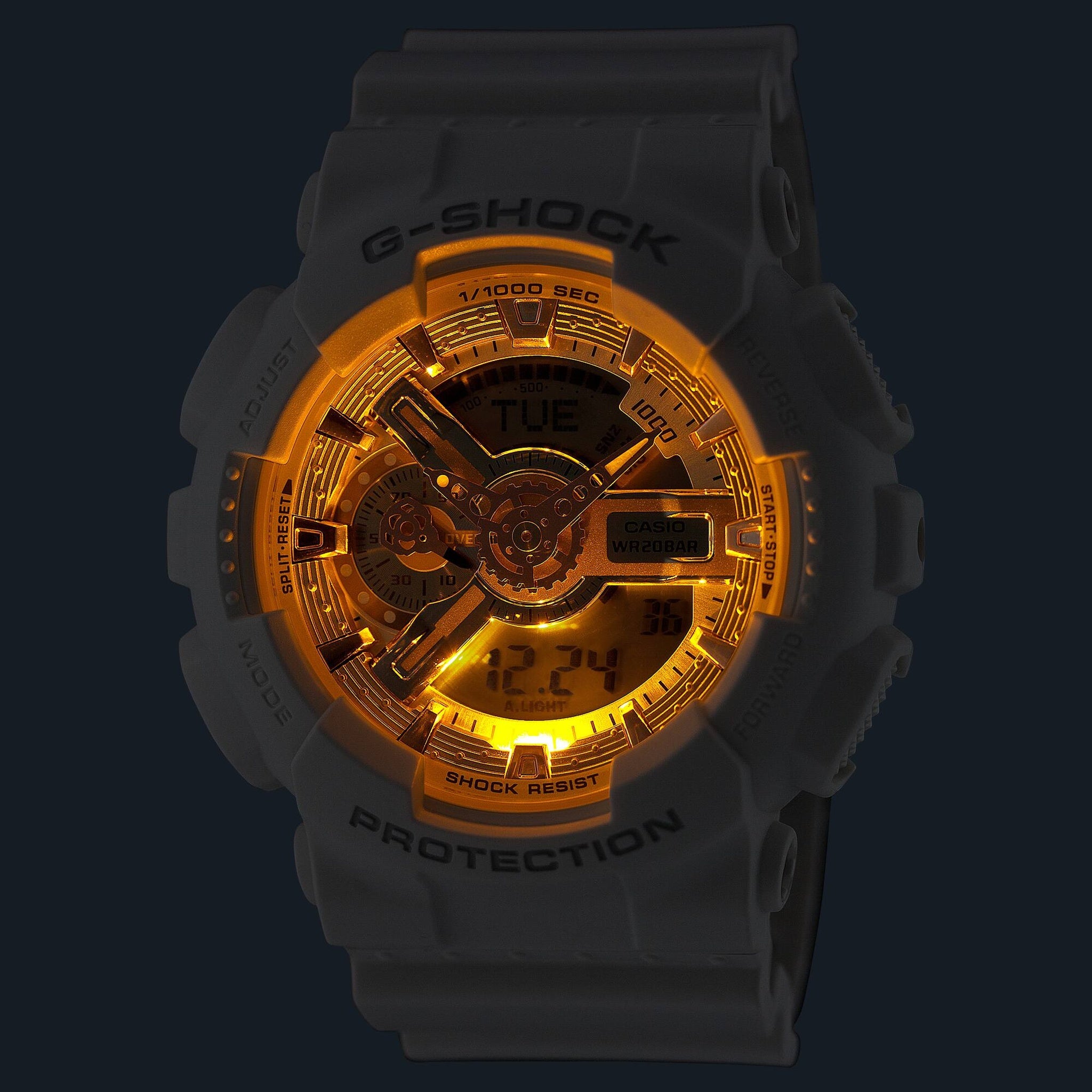 Casio G-Shock / Baby-G LOV-24A-7A Unisex Weiß