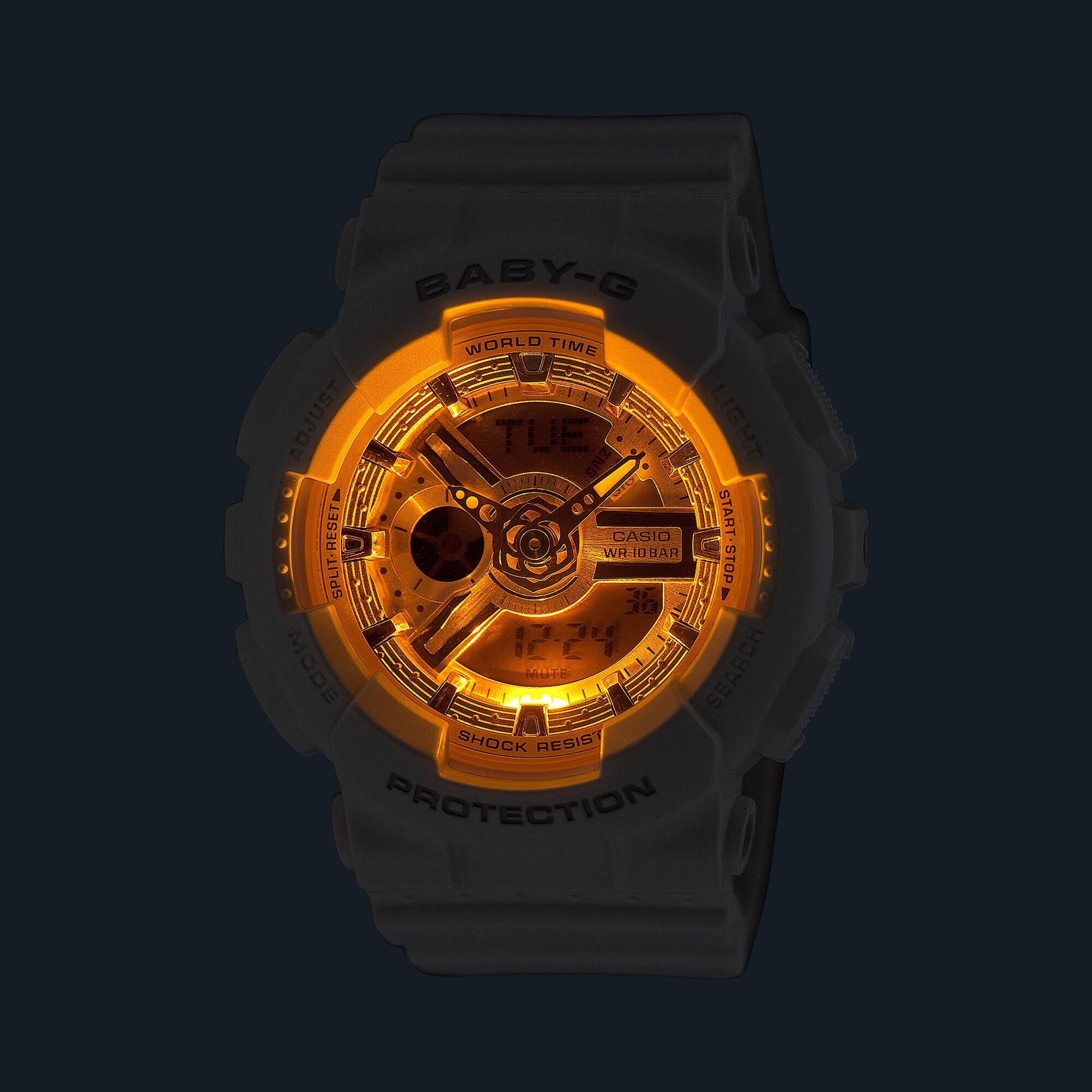 Casio G-Shock / Baby-G LOV-24A-7A Unisex Weiß