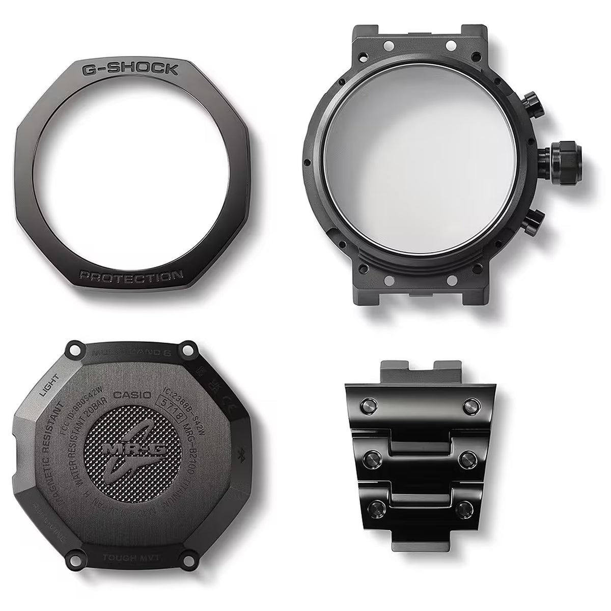 Montre Casio G-Shock MRG-B2100B-1A Solaire Radio-piloté Titane