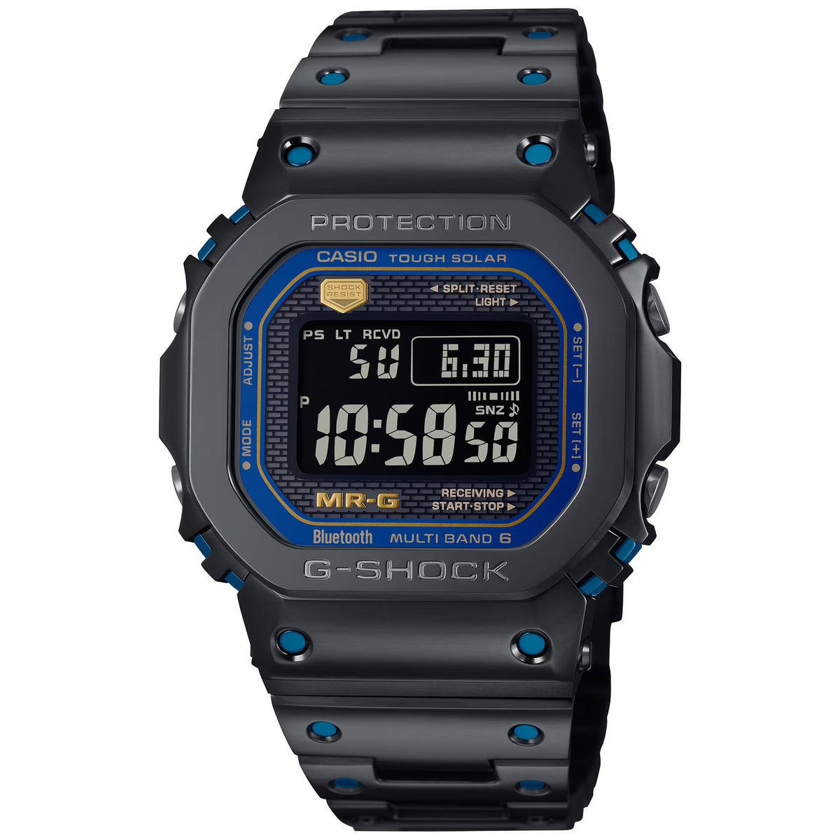 Montre Casio G-Shock MRG-B5000BA-1 Solaire Radio-piloté Digitale Titane