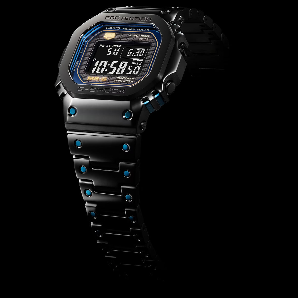 Montre Casio G-Shock MRG-B5000BA-1 Solaire Radio-piloté Digitale Titane