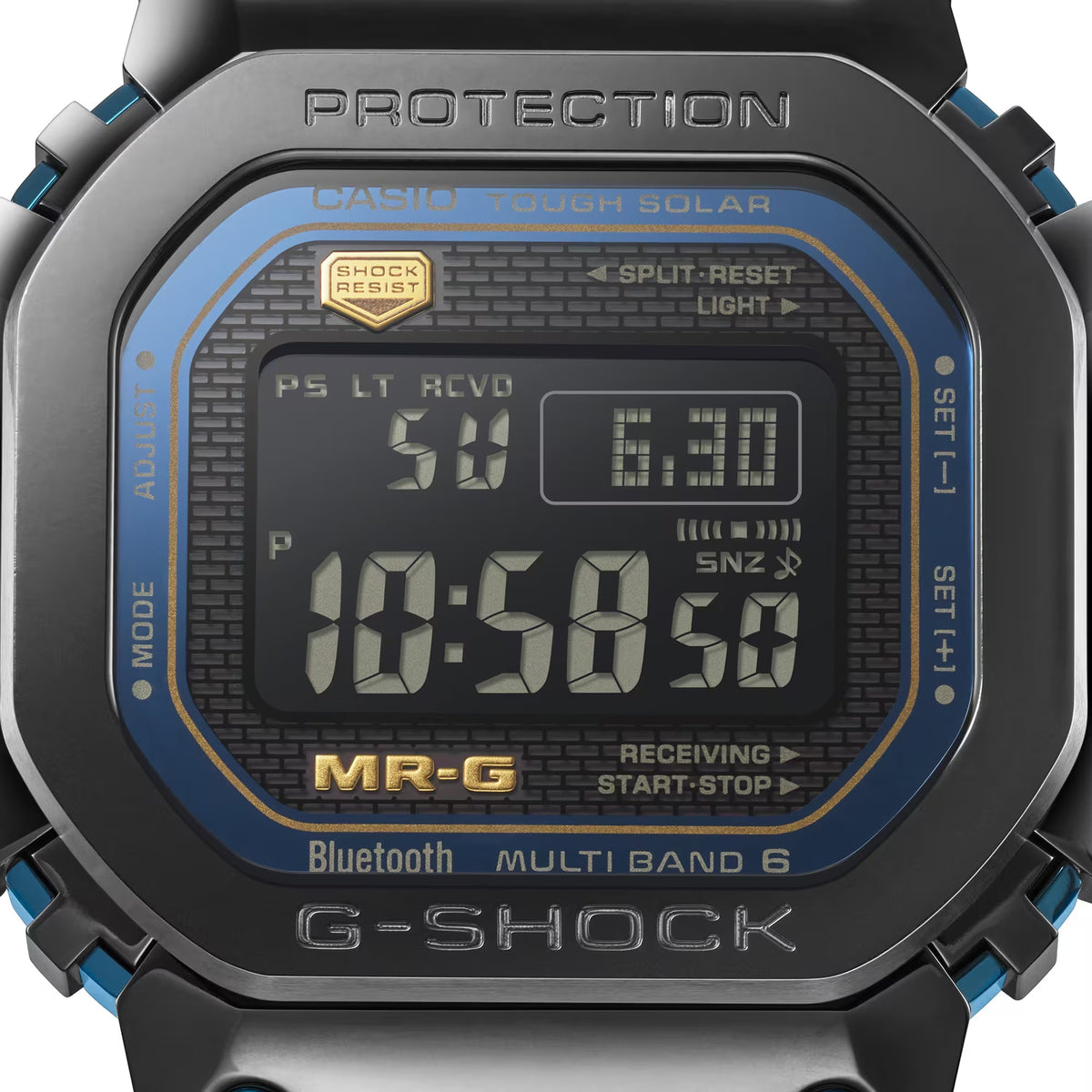 Montre Casio G-Shock MRG-B5000BA-1 Solaire Radio-piloté Digitale Titane