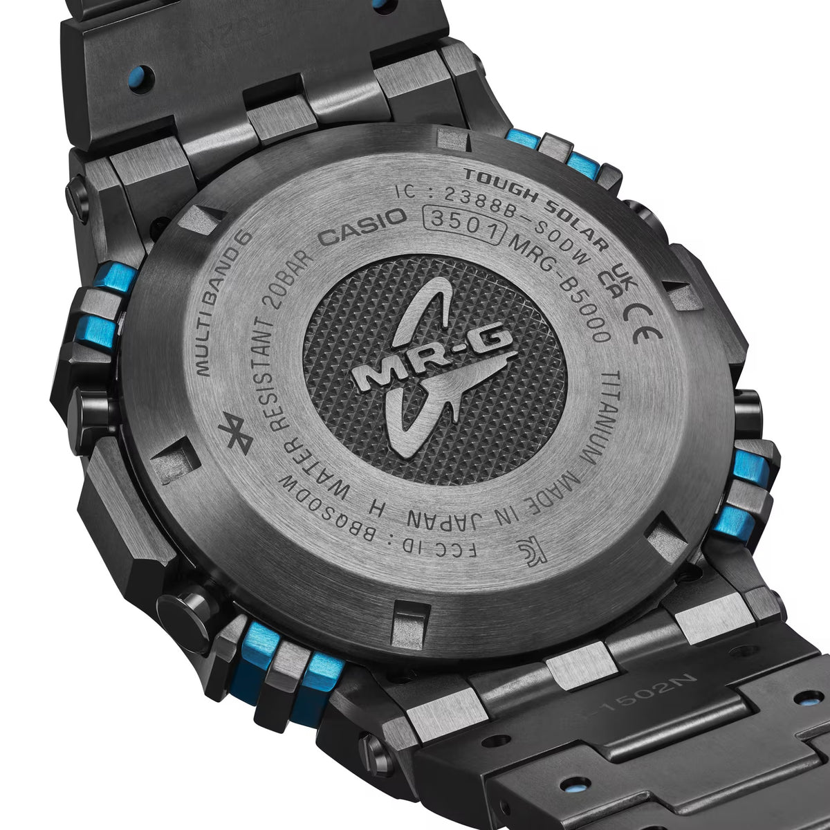Montre Casio G-Shock MRG-B5000BA-1 Solaire Radio-piloté Digitale Titane