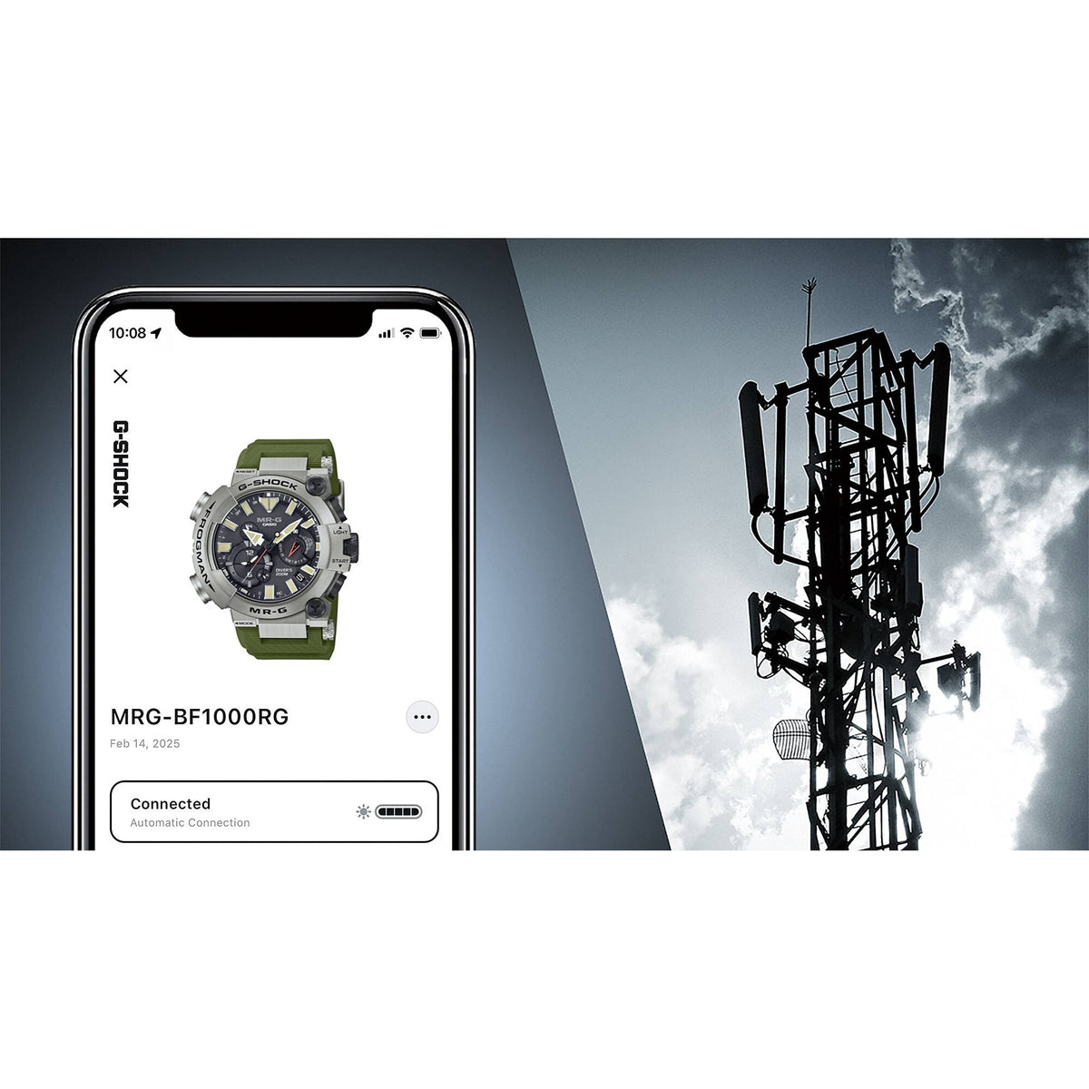 Casio G-Shock MRG-BF1000RG-3A Frogman Funkgesteuerte Uhr