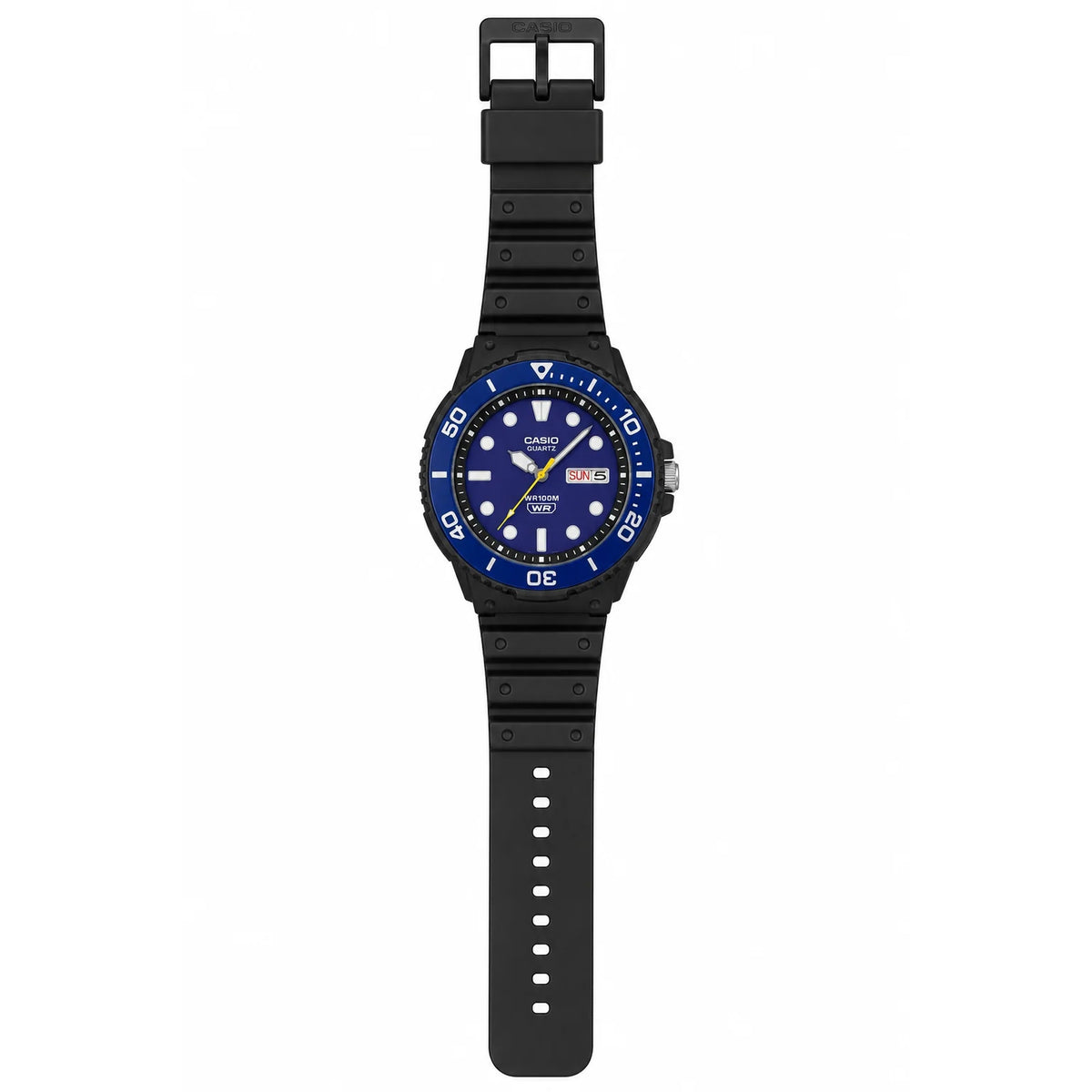 Casio Uhr MRW-230H-2EV Herren Schwarz Blau