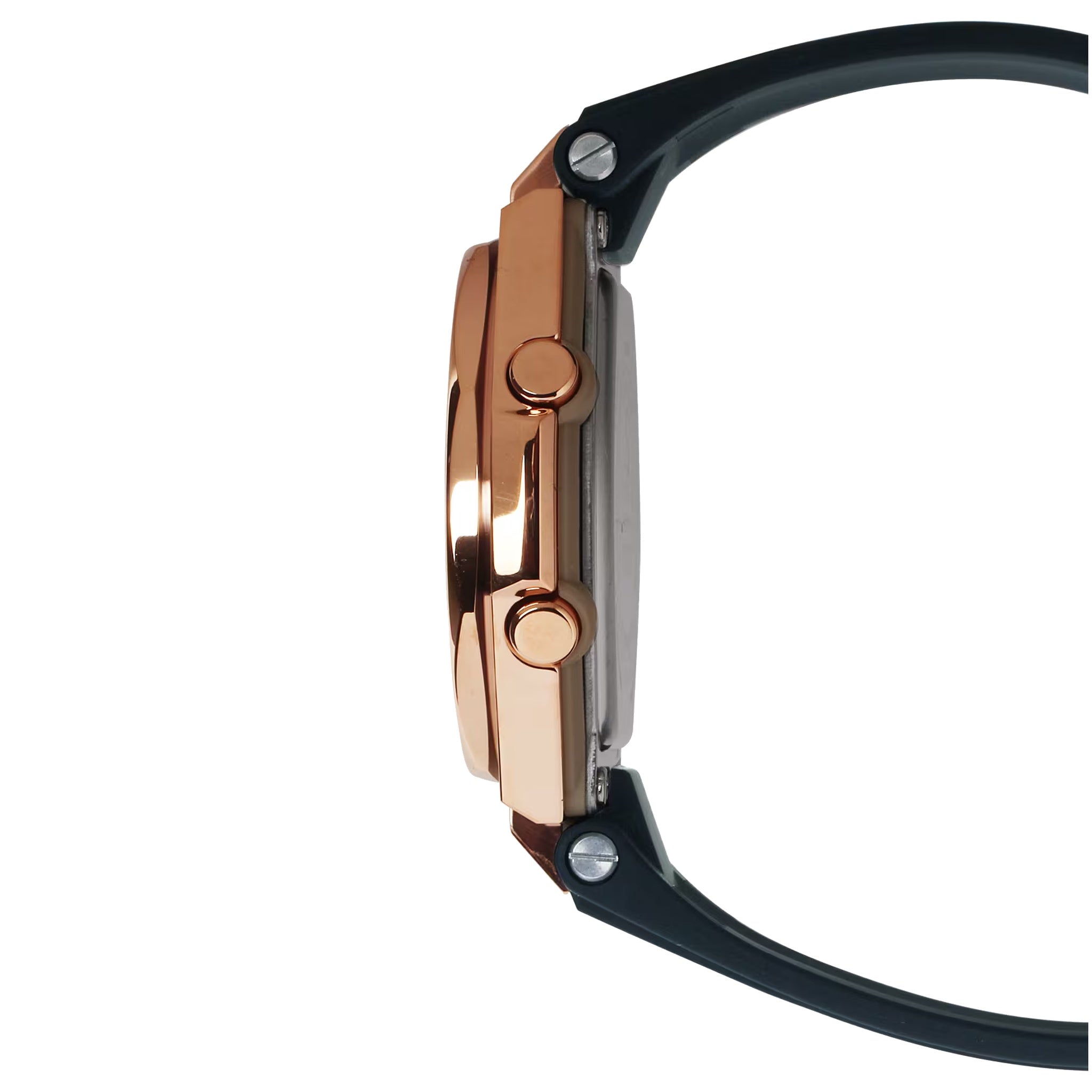 Casio Baby-G MSG-B100G-1A Damenuhr Schwarz Roségold