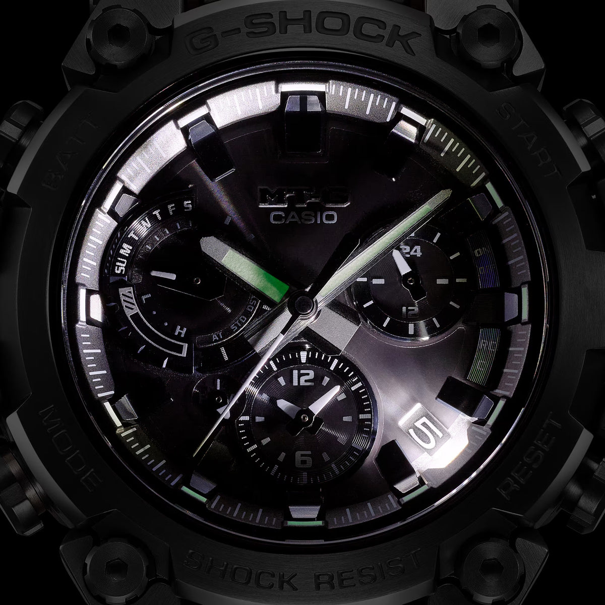Montre Casio G-Shock MTG-B3000B-1A Solaire Radio-piloté Noir