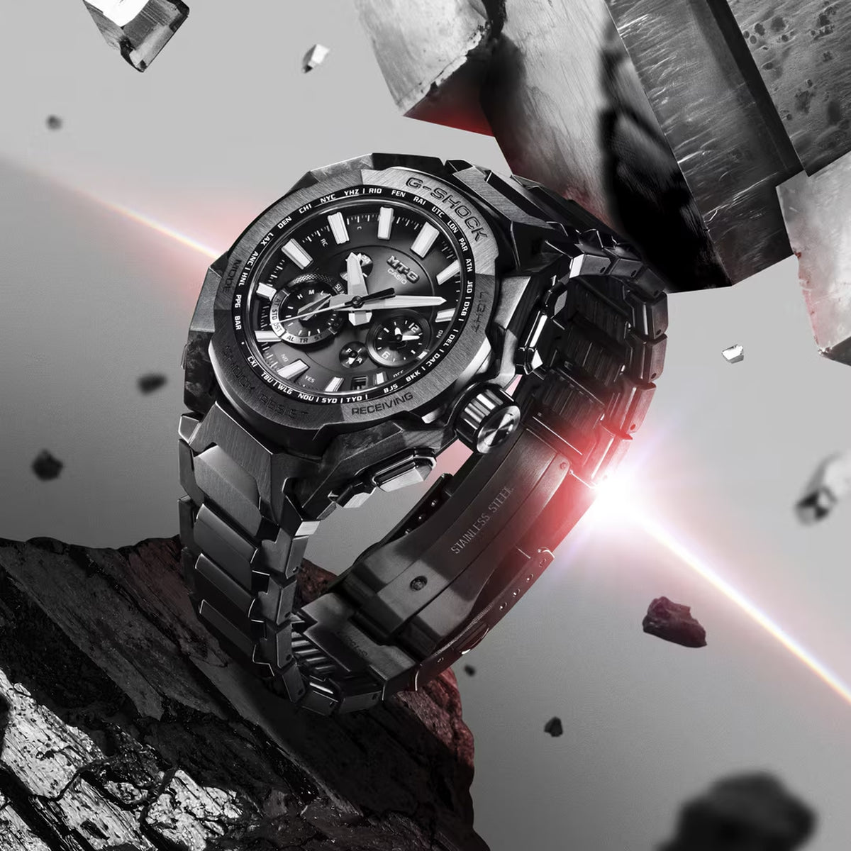 Casio G-Shock MTG-B4000BD-1A Uhr Solar Funkgesteuert