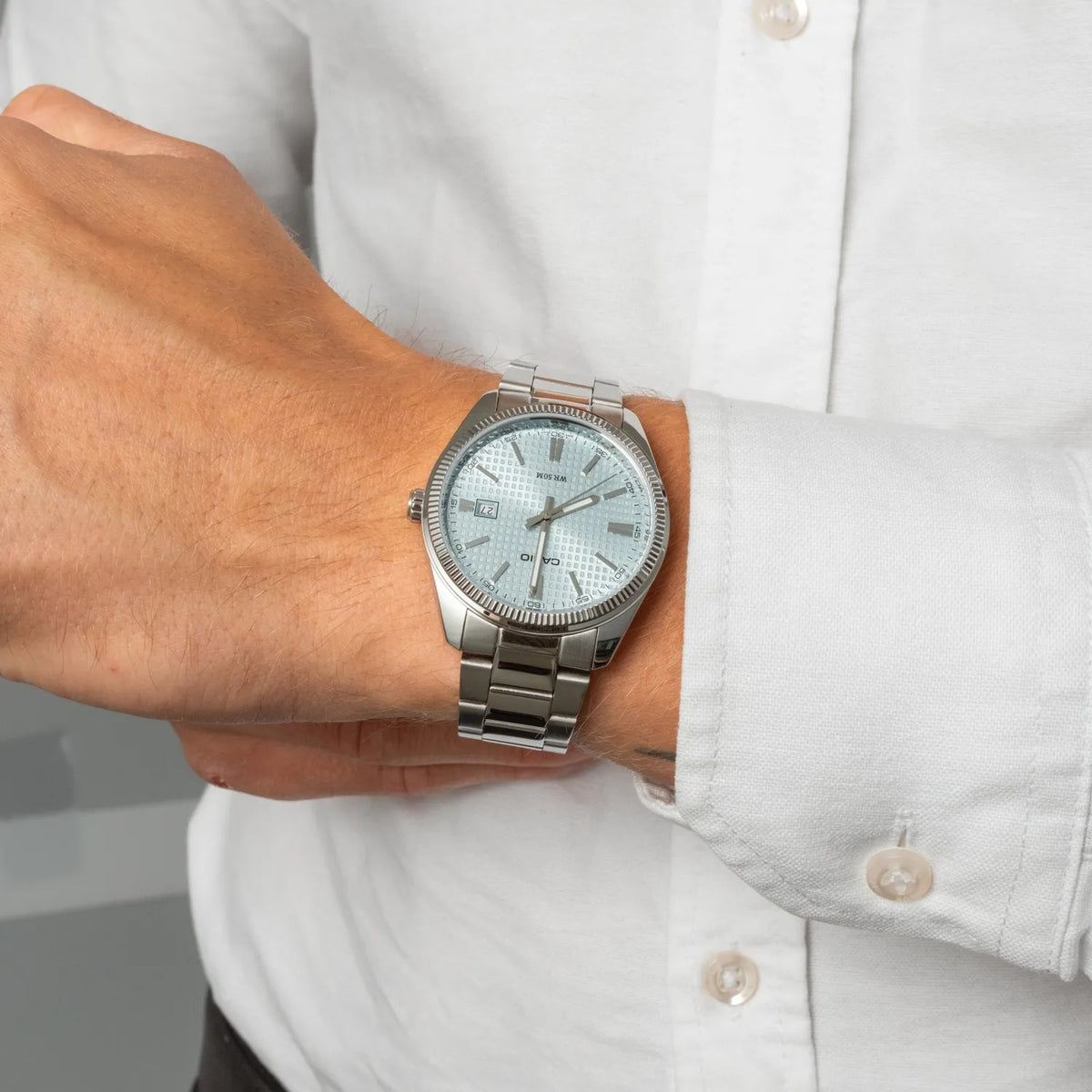 Montre Casio Timeless MTP-1302PE-2AV Bleu Homme