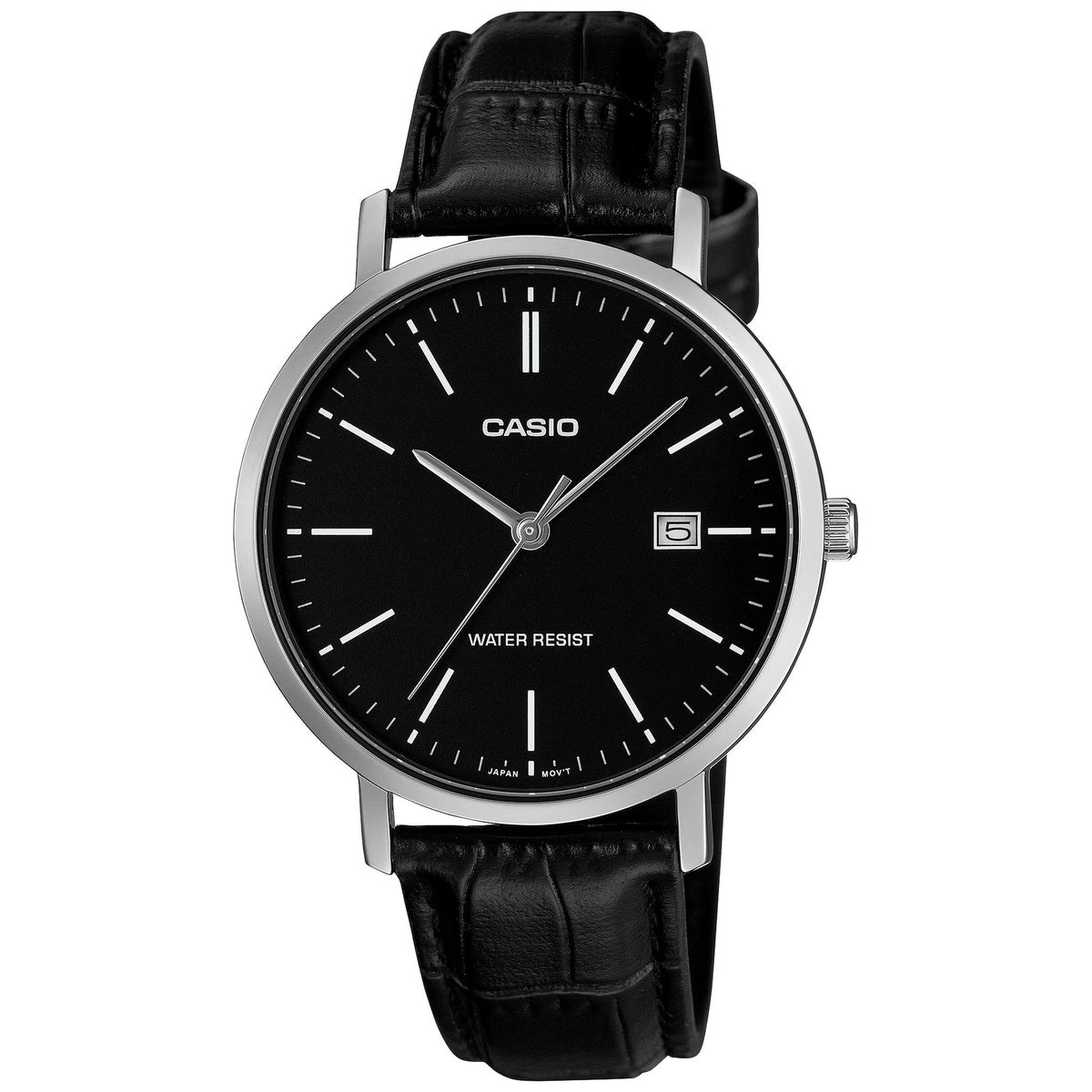 Montre Casio MTP-VT05L-1E Noir Cuir Homme