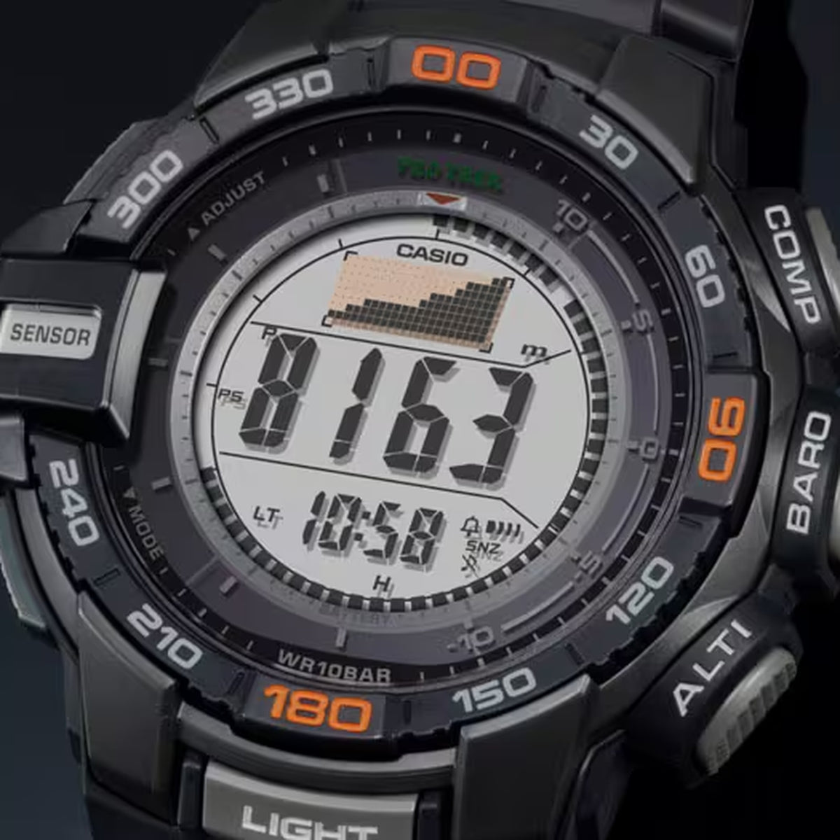 Casio Pro Trek PRG-270-1 Herren-Solaruhr Digital