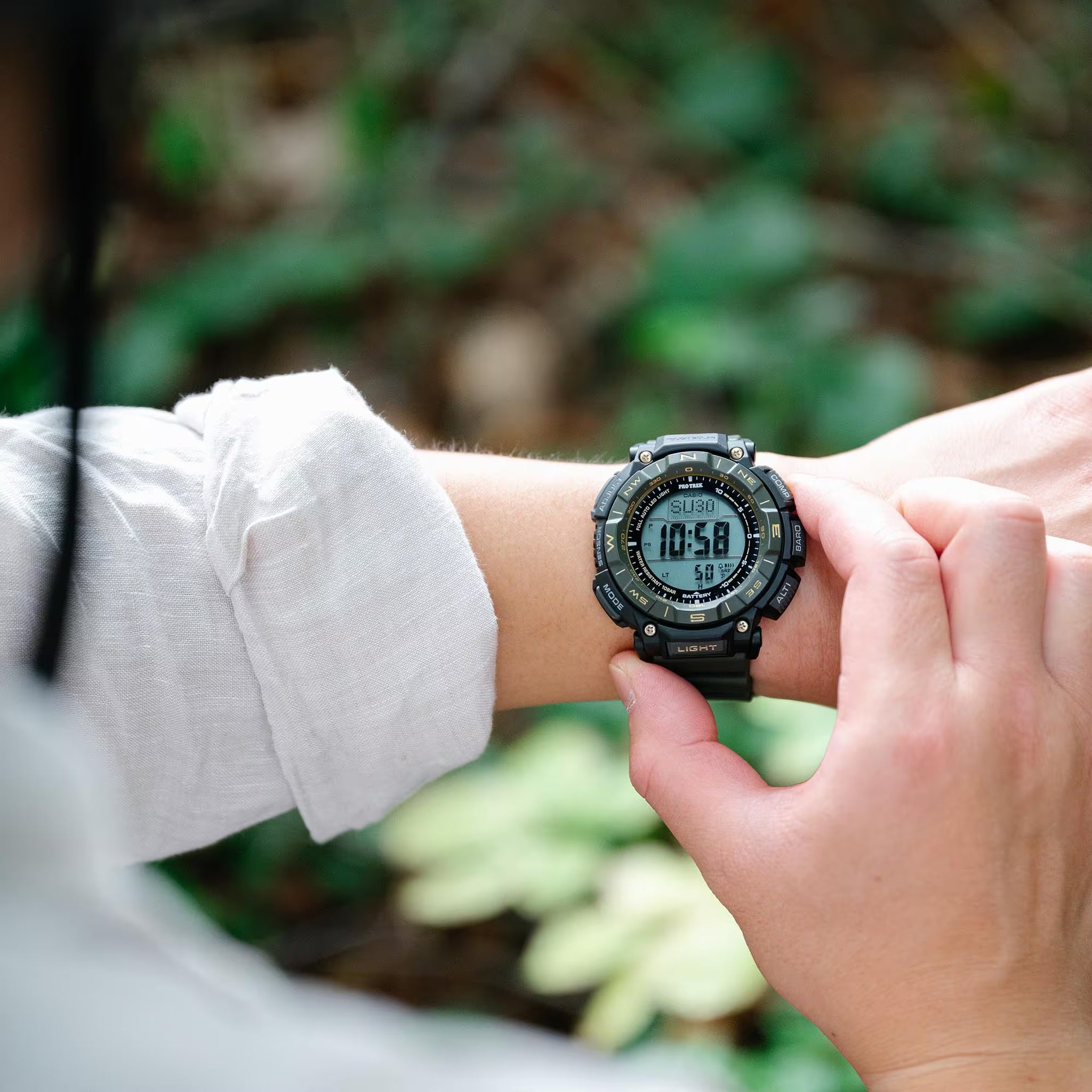 Casio Pro Trek PRG-340ANS-3 Men's Green Watch