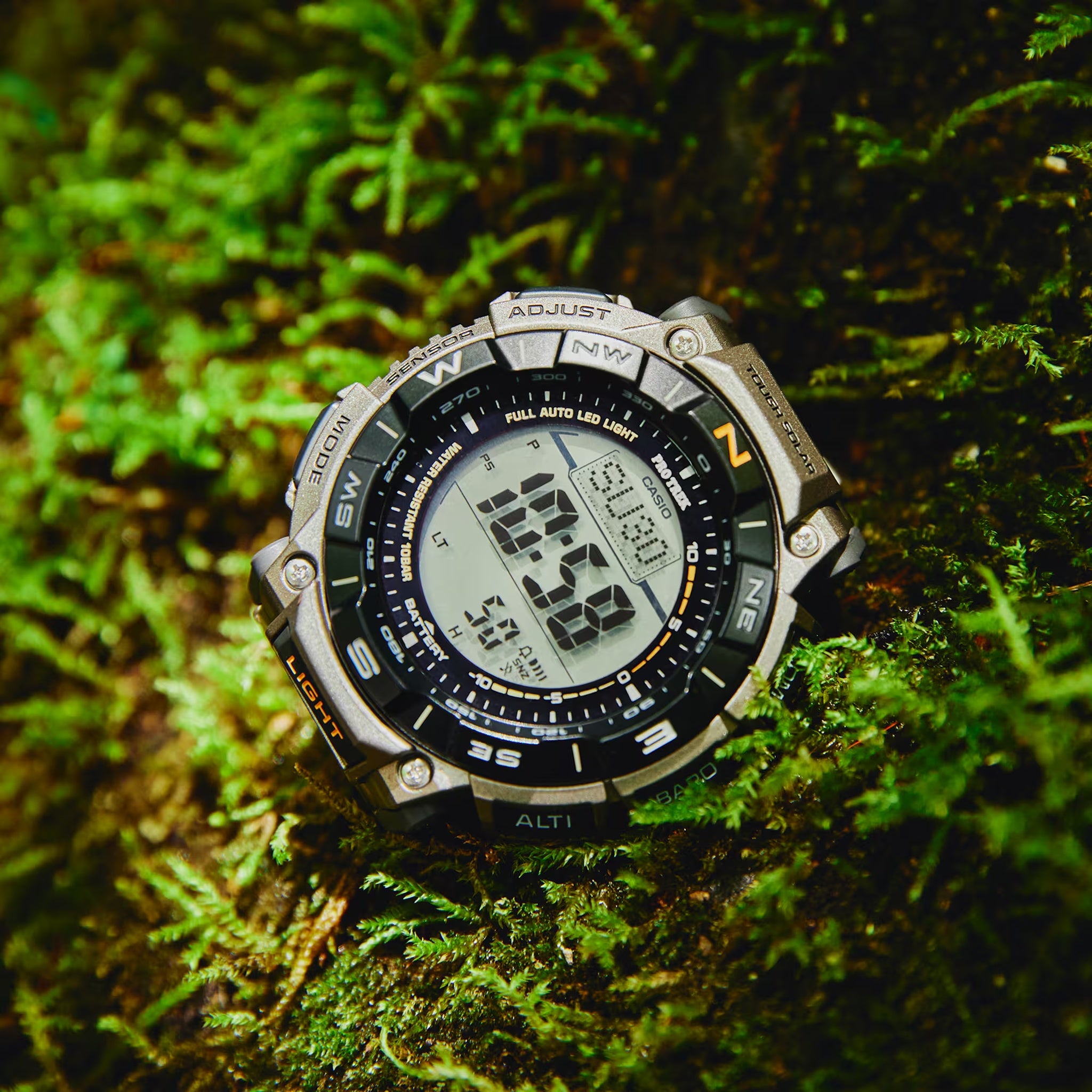 Casio Pro Trek PRG-340T-7 Men's Watch Silver Black