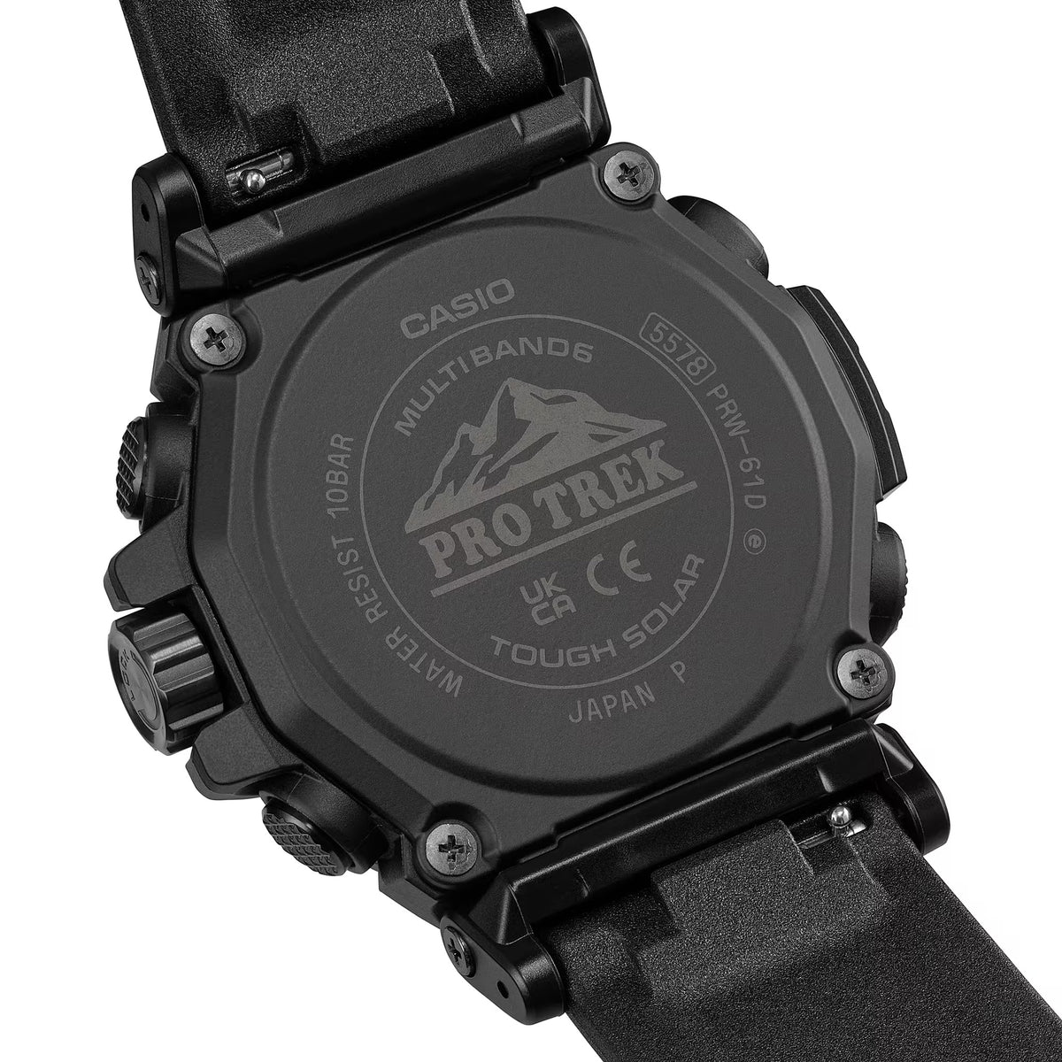Montre Casio Pro Trek PRW-61D-2 Solaire Radio-piloté Analogique / Digitale