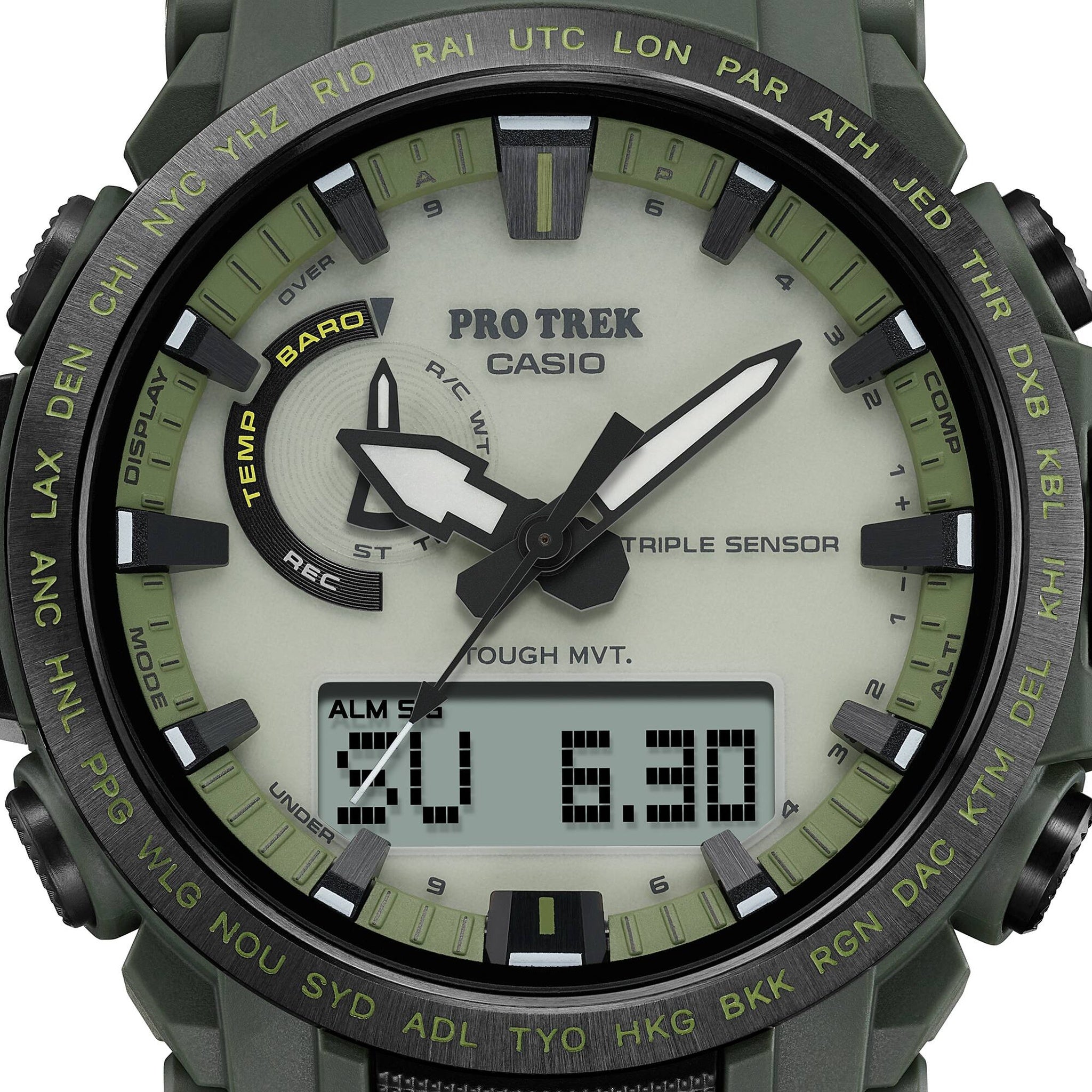 Casio Pro Trek PRW-61LD-3 Men's Green Watch