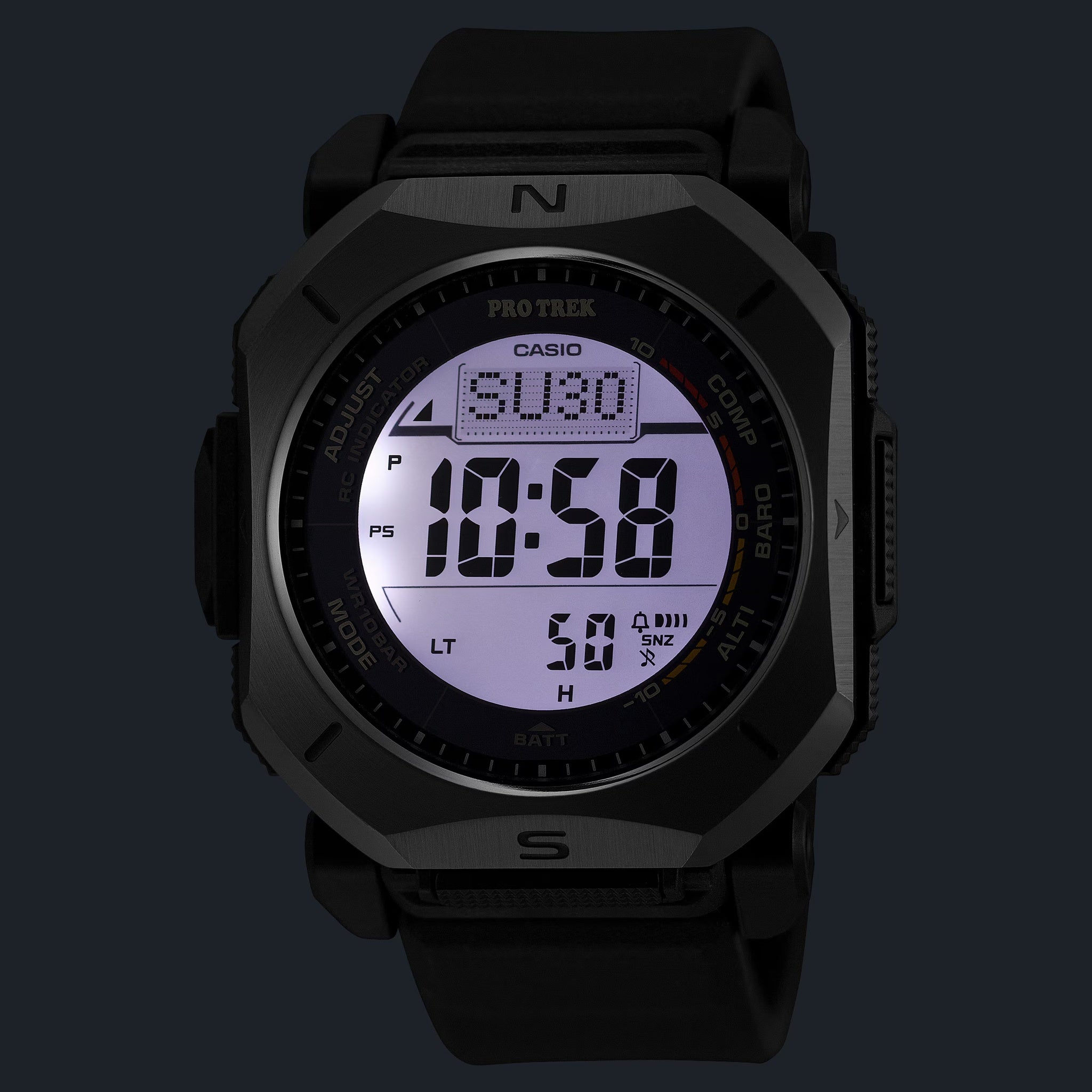 Casio Pro Trek PRW-69Y-1 Men's Black Watch