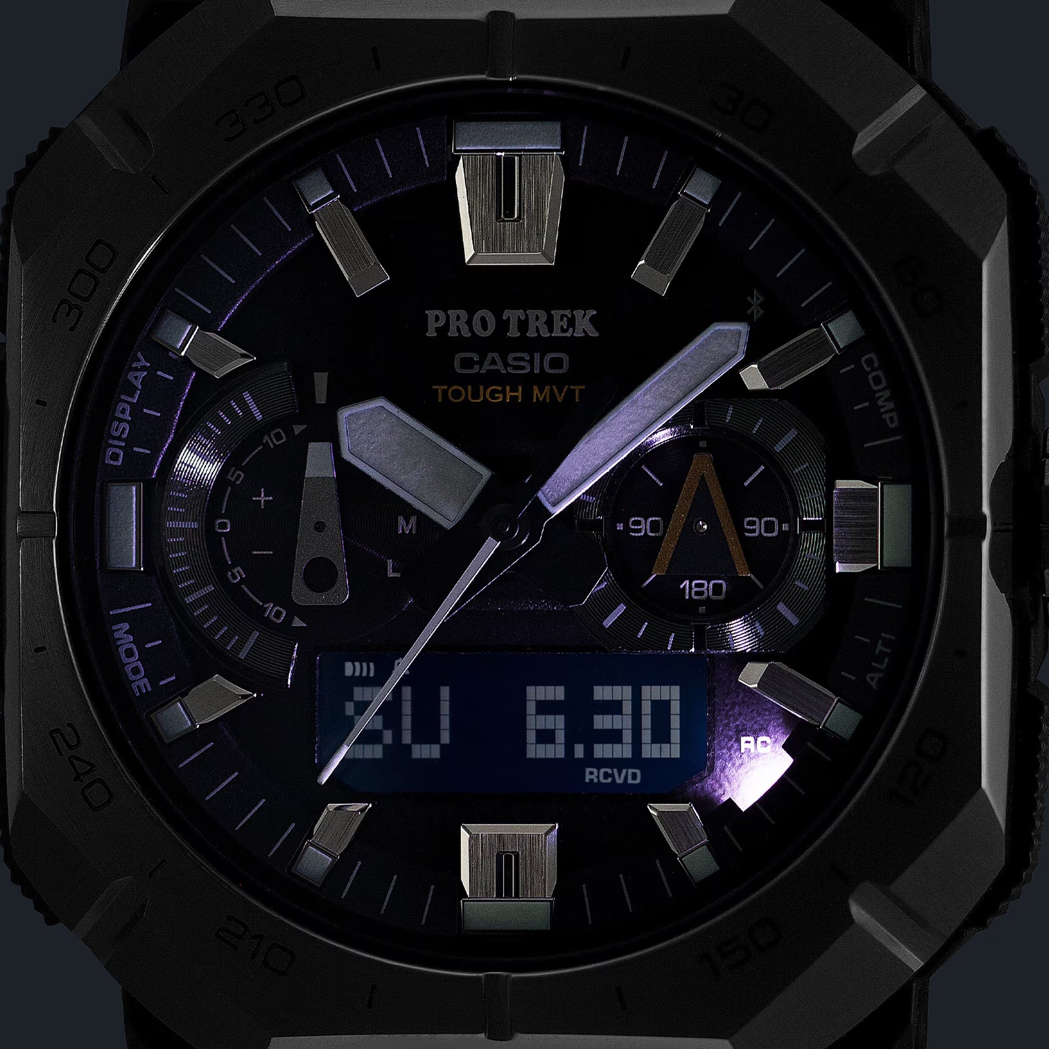 Casio Pro Trek PRW-B1000B-2 Men's Black Gray Yosemite Watch