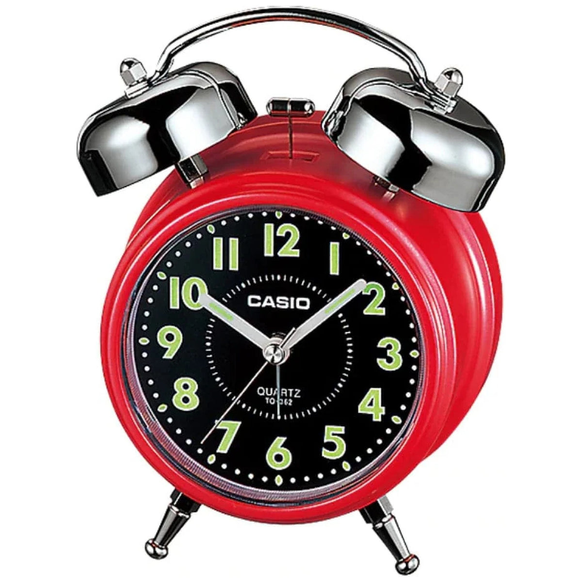 Sveglia Orologio Casio TQ-362-4A Rosso Nero