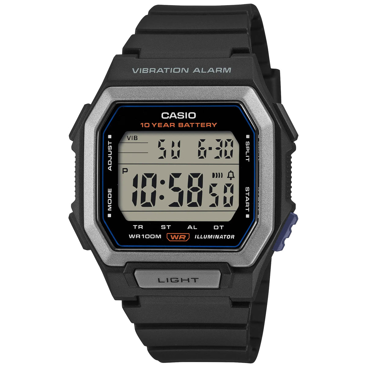 Montre Casio W-738H-1AV Digitale Noir Homme