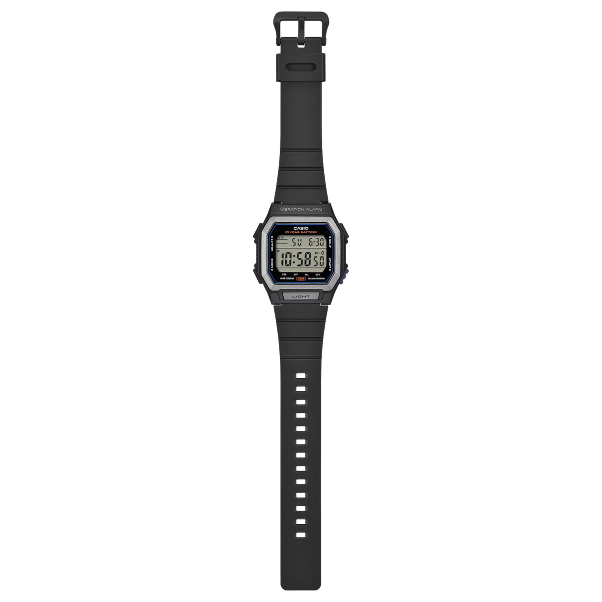 Montre Casio W-738H-1AV Digitale Noir Homme