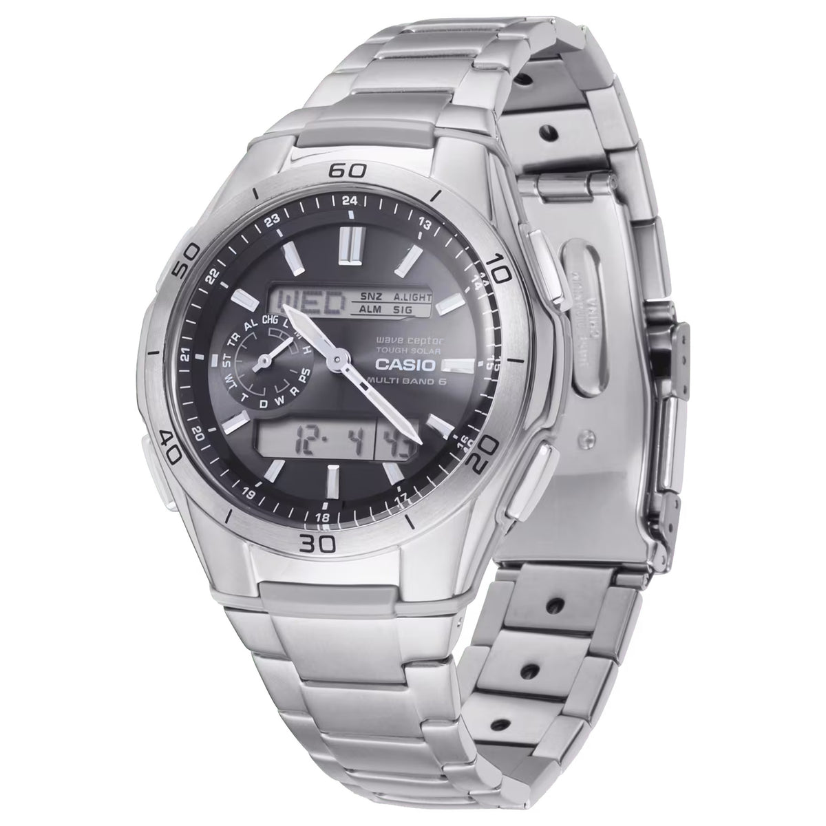 Montre Casio Wave Ceptor WVA-M650TD-1A Solaire Radio-piloté Titane