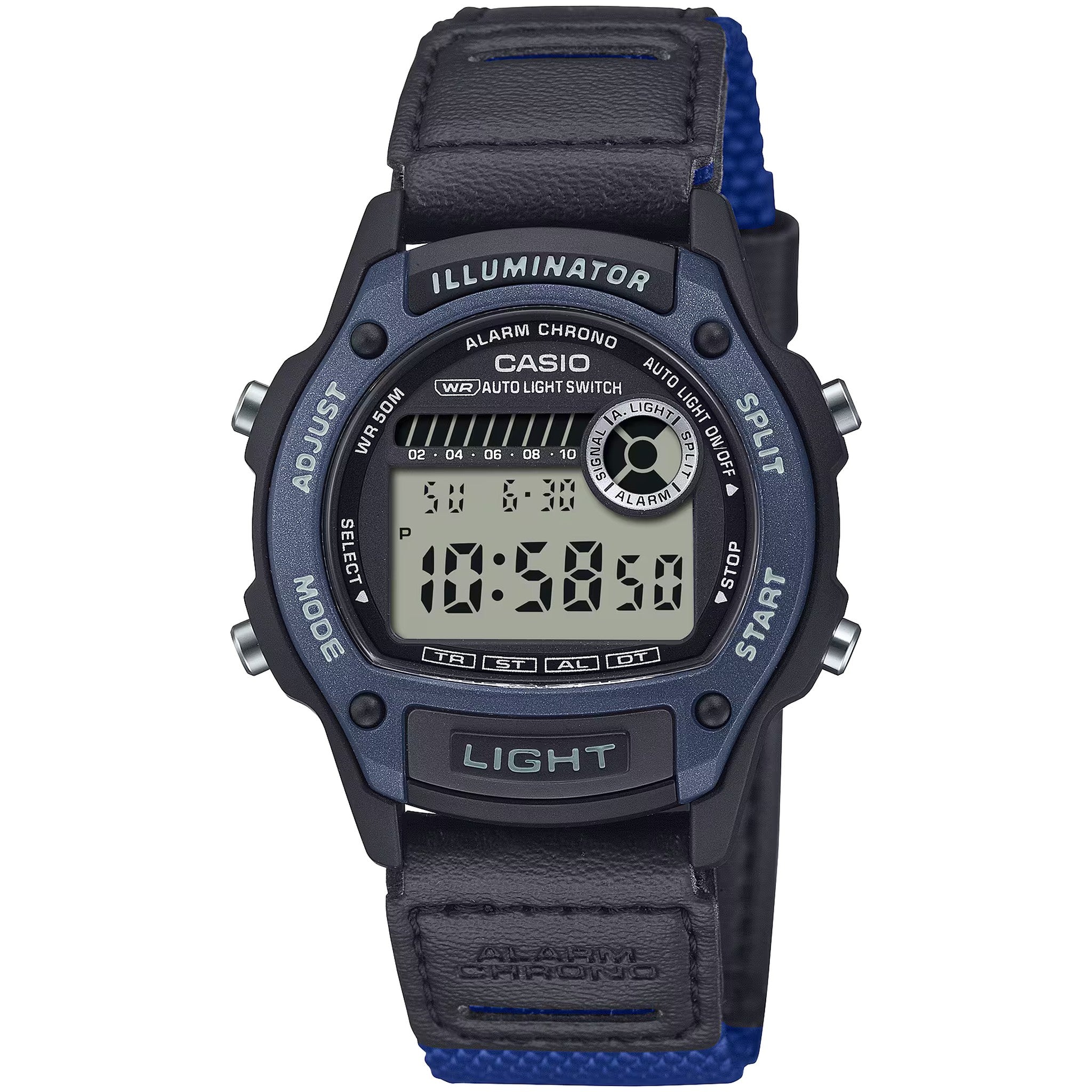 Casio Men's Watch W-220HF-2A Quartz Digital Black