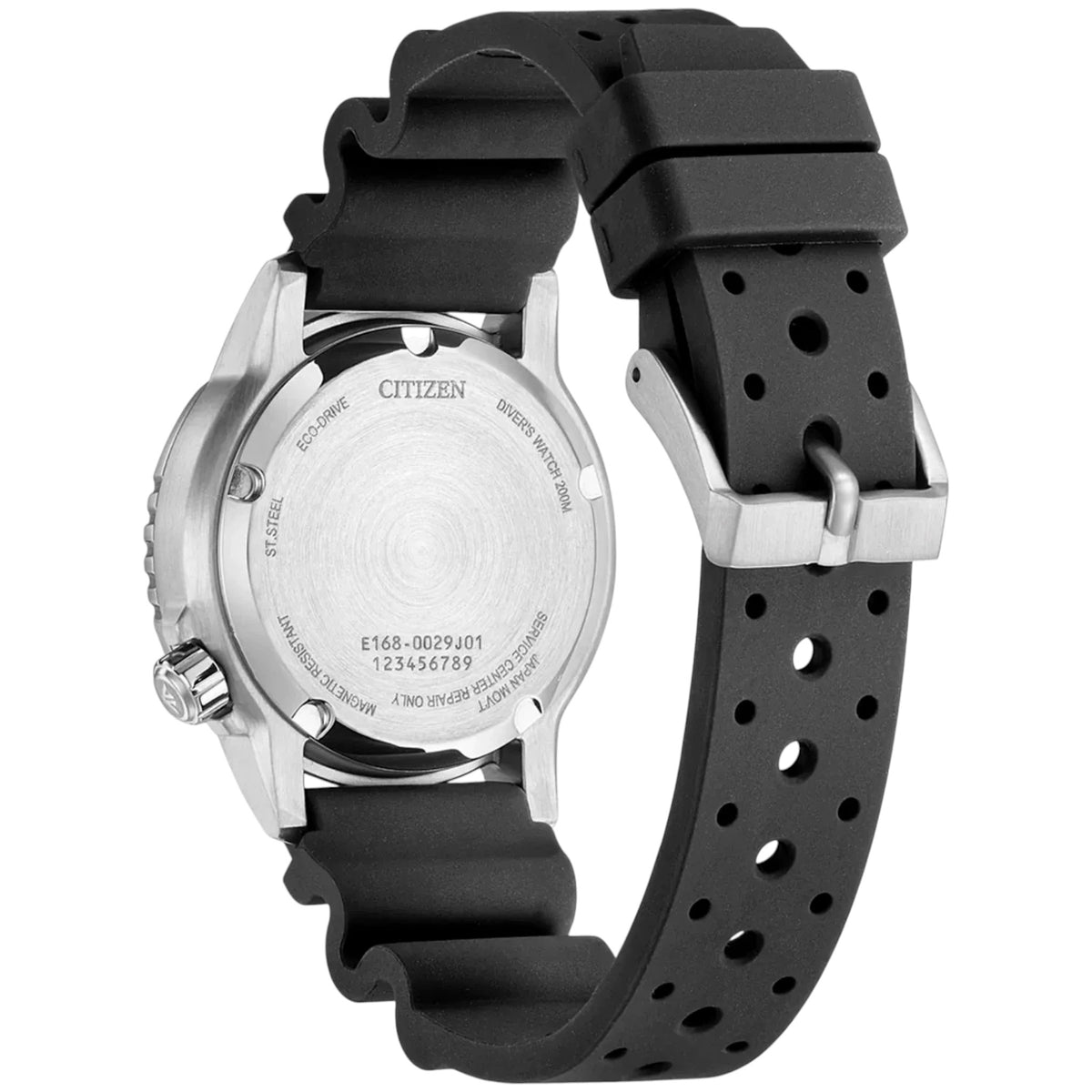 Citizen Eco-Drive EO2020-08E Women's Watch Black Silver