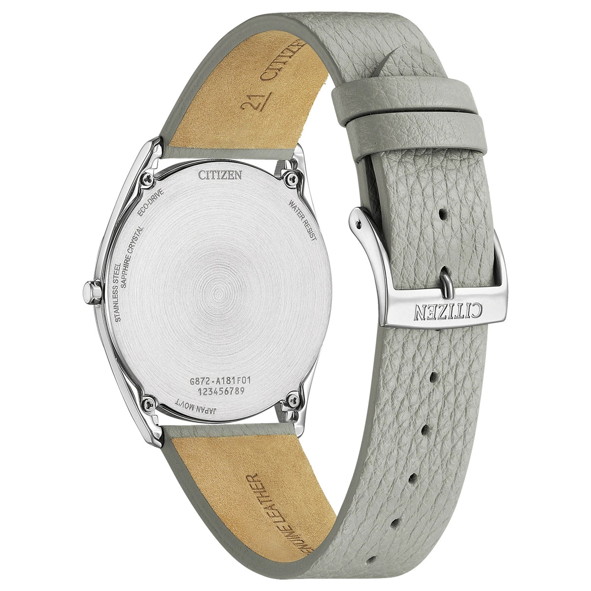 Montre Citizen AR3120-41X Suratto Eco-Drive 38.4mm Cuir Rose Homme