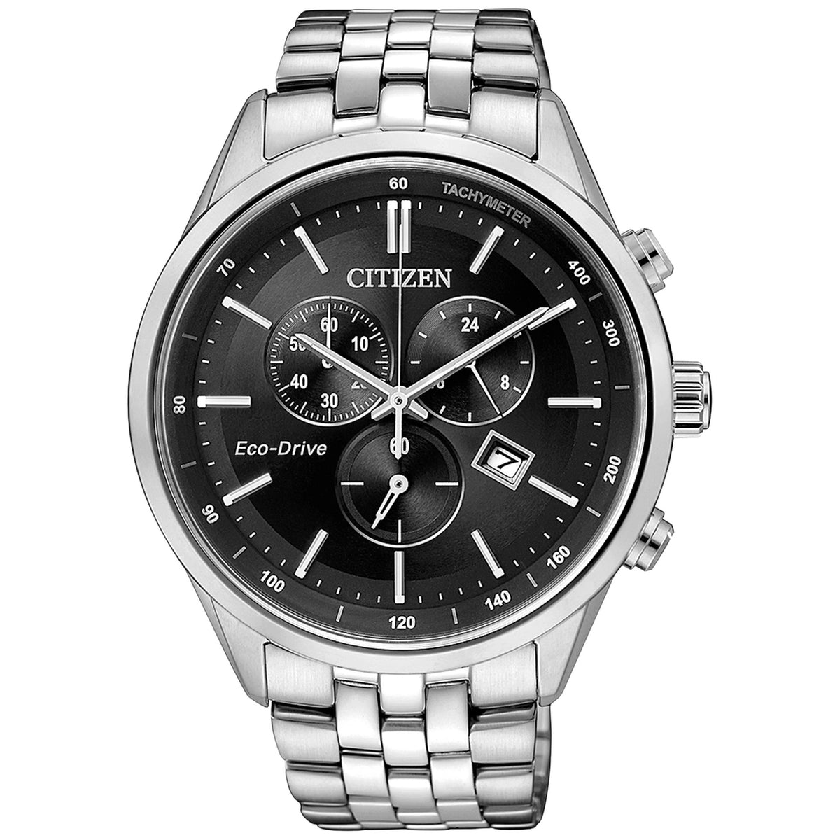 Montre Citizen AT2141-87E Chronographe Eco-Drive 42mm Noir Homme