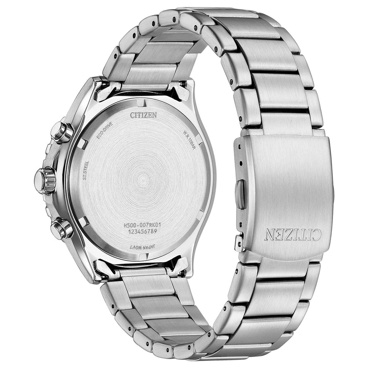 Montre Citizen AT2560-84L Chronographe Eco-Drive 43mm Bleu Homme