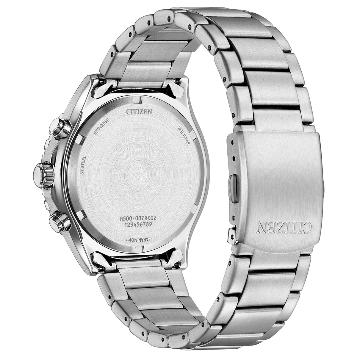 Montre Citizen AT2561-81X Chronographe Eco-Drive 43mm Vert Homme