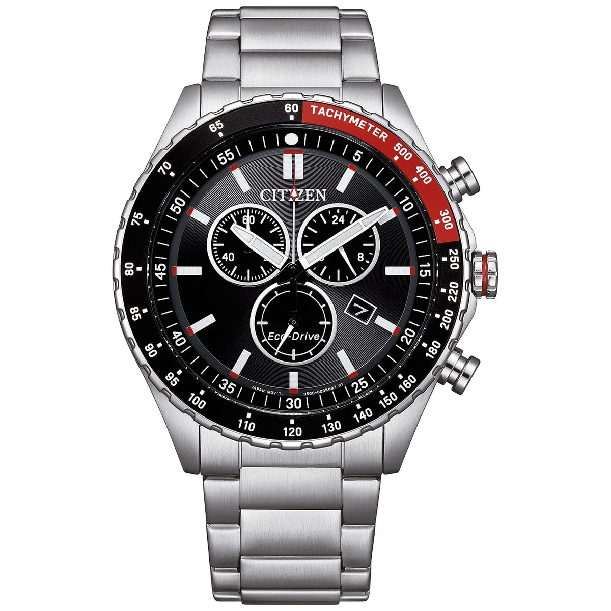 Montre Citizen AT2566-88E Chronographe Eco-Drive 43mm Noir Homme
