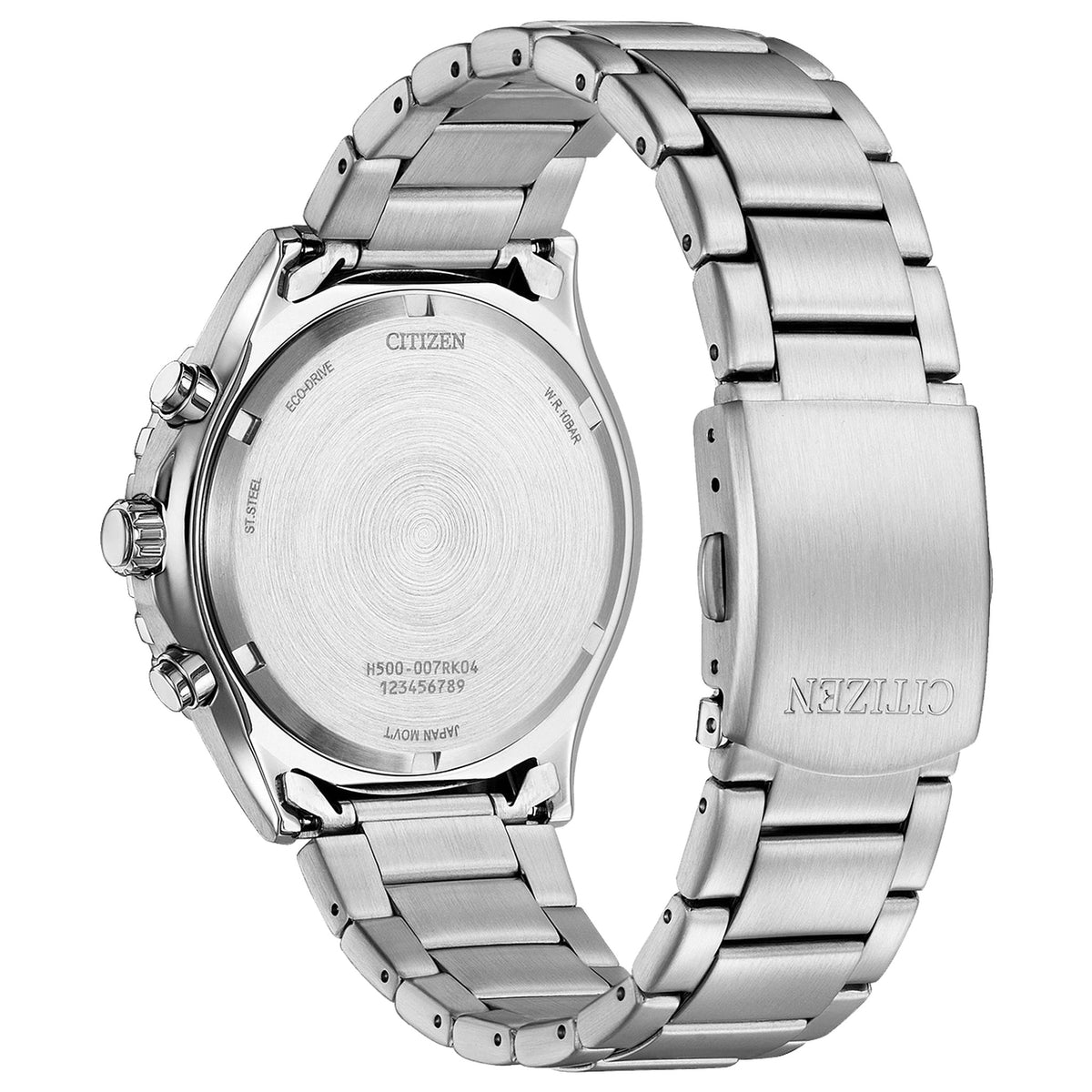 Montre Citizen AT2568-82E Chronographe Eco-Drive 43mm Noir Homme