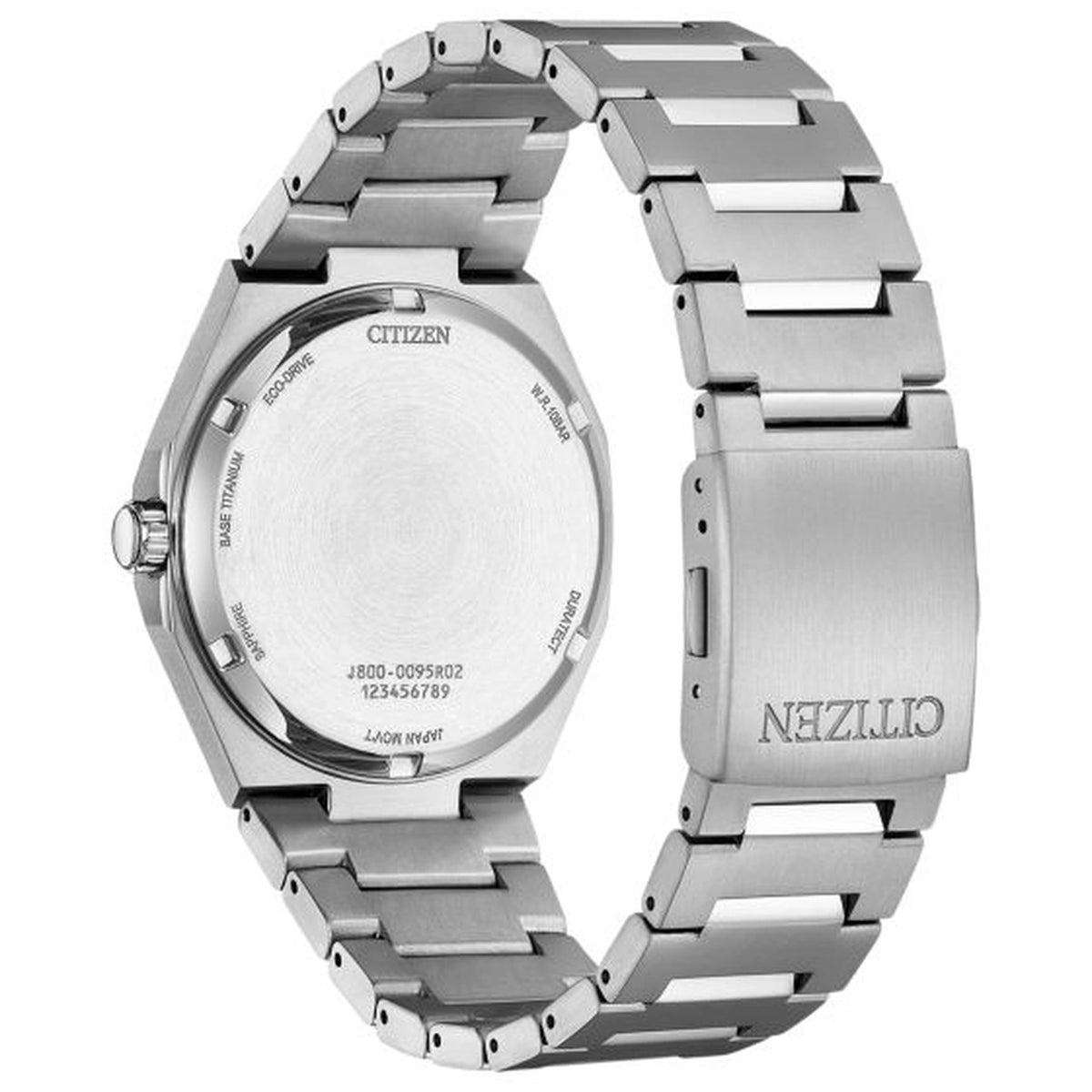 Reloj Citizen Zenshin AW0130-85LE Eco-Drive 39.5mm Super Titanium Azul Hombre