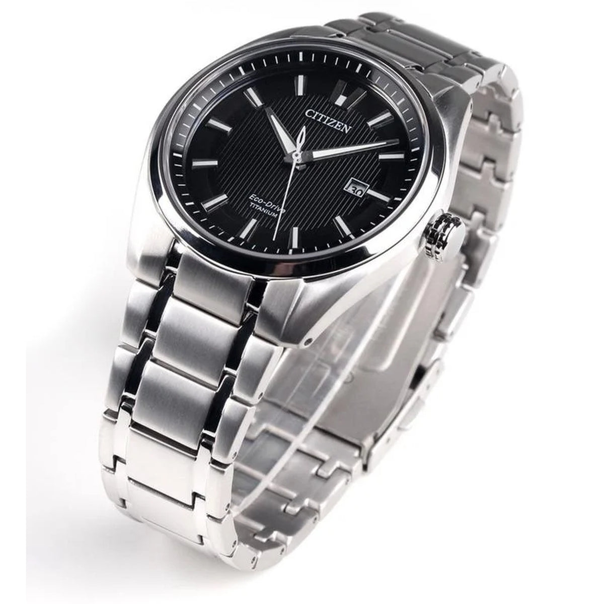 Montre Citizen AW1240-57E Eco-Drive 42mm Super Titanium Noir Homme