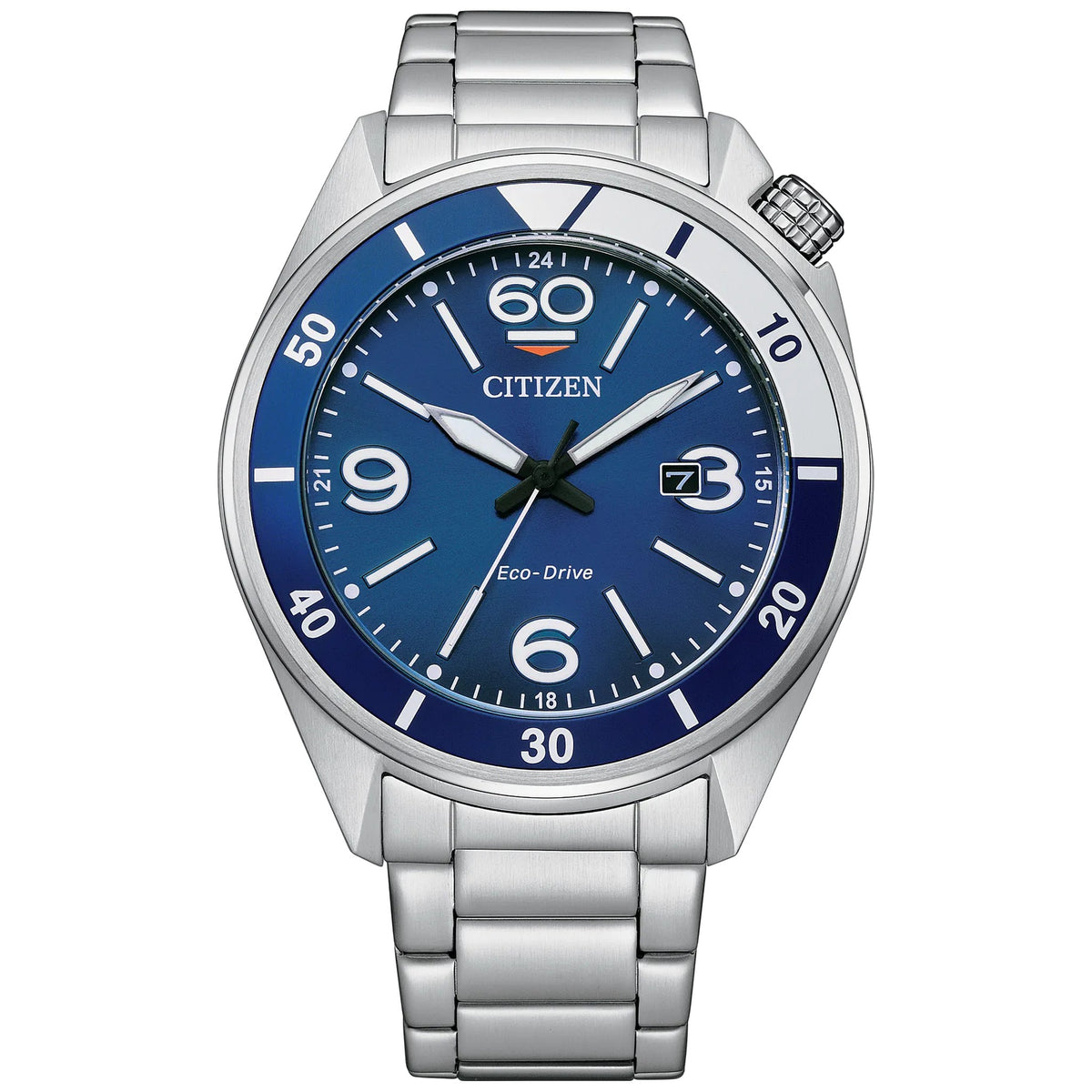 Montre Citizen AW1711-87L Eco-Drive Aviator Marine Bleu Homme
