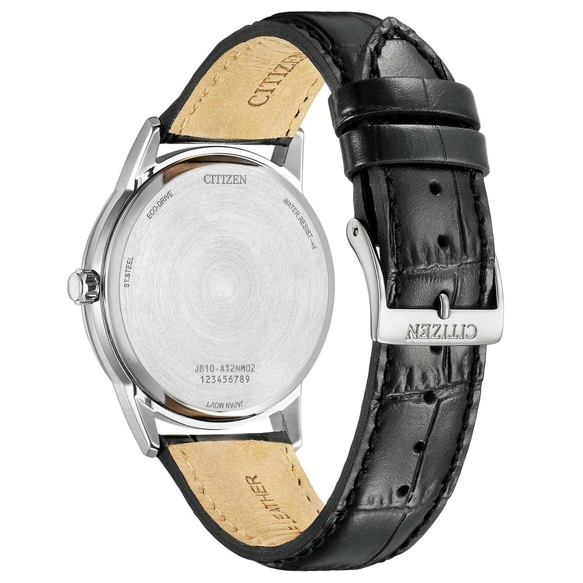Montre Citizen AW1780-17L Eco-Drive 40mm Cuir Bleu Homme
