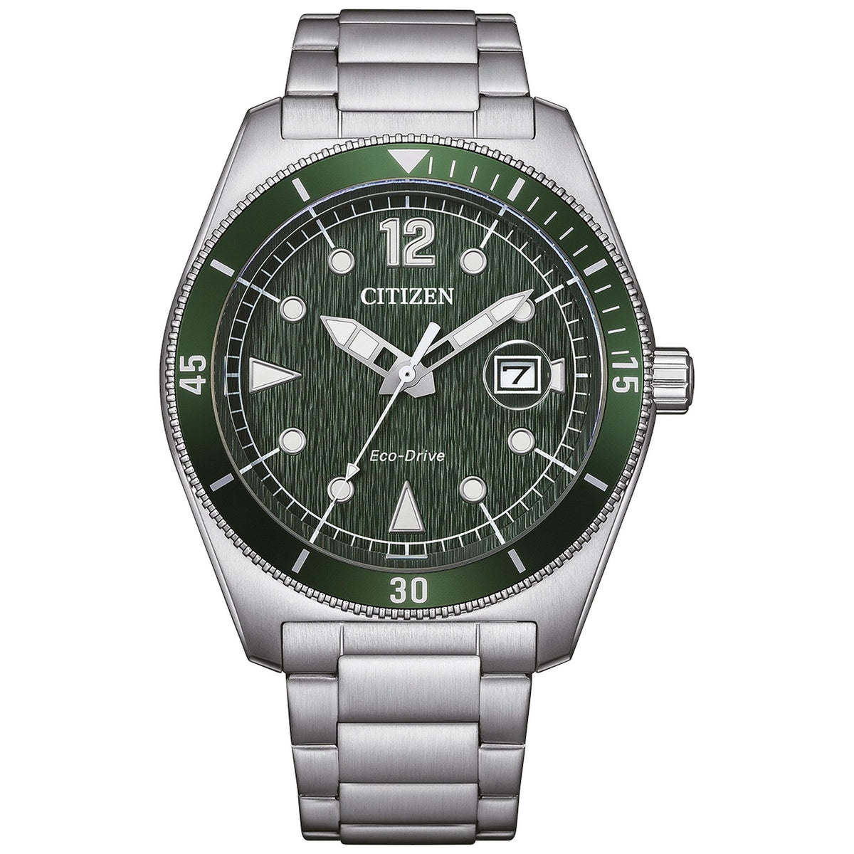 Montre Citizen AW1880-55X Eco-Drive 43mm Vert Homme
