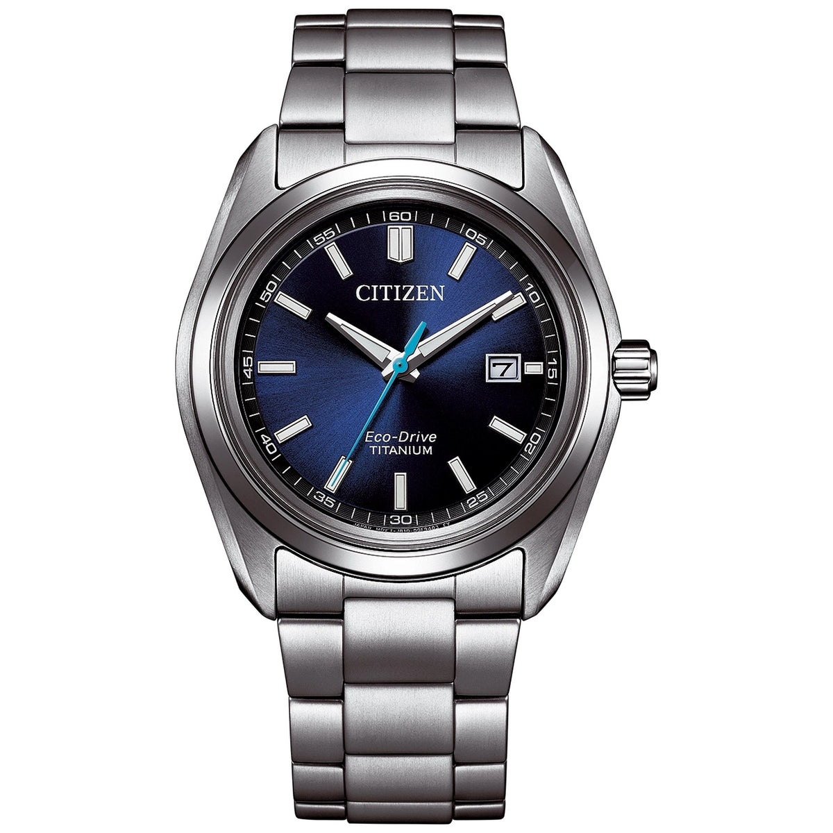 Montre Citizen AW1900-50L Eco-Drive 40mm Super Titanium Bleu Homme