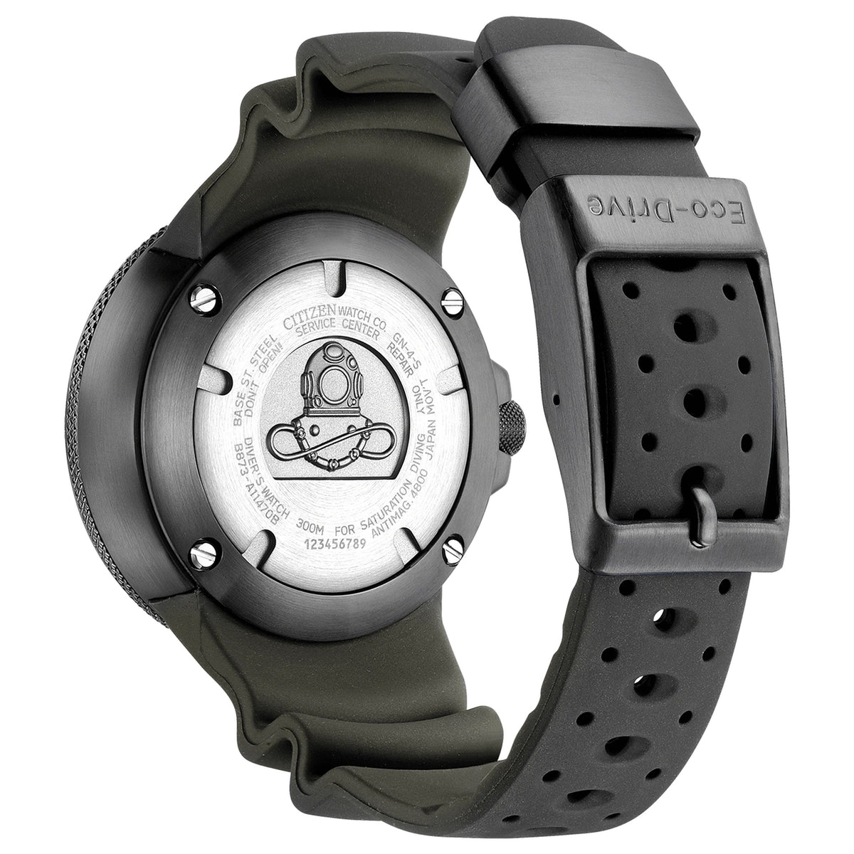 Montre Citizen BJ8055-04X Prof. Diver 300 Eco-Drive 48mm Blanc Homme