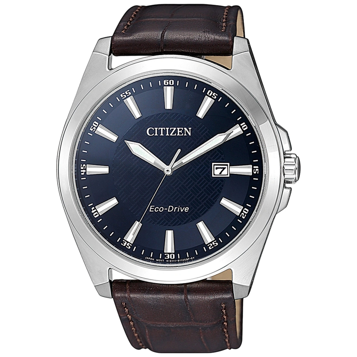 Montre Citizen BM7108-22L Eco-Drive 41mm Cuir Bleu Homme